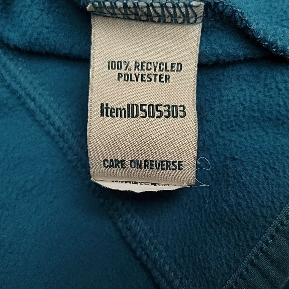 Vintage VINTAGE LL Bean Sweater Women L Teal 1/4 Zip Long Sleeve Fleece Outdoors Casual Pullover Size L / US 10 / IT 46 - 7 Thumbnail