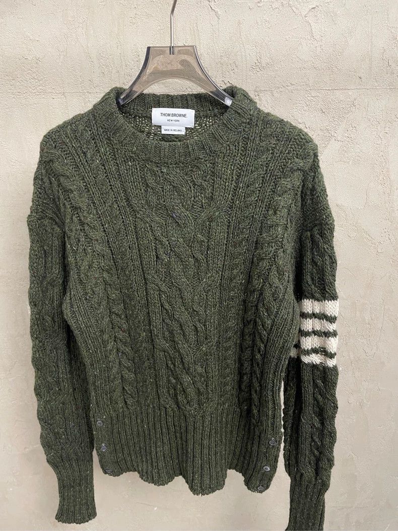 Thom Browne Thom Browne A wool turtleneck sweater Size US S / EU 44-46 / 1 - 3 Thumbnail