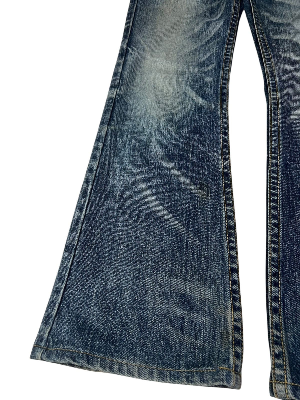 Japanese Brand Red Pepper Flare Denim Jean Size US 30 / EU 46 - 4 Thumbnail