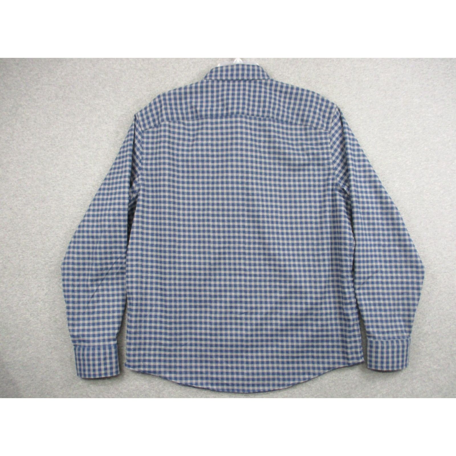 UNTUCKit UNTUCKit Shirt XL Mens Blue Plaid Long Sleeve Button-Up Regular Fit Size US XL / EU 56 / 4 - 6 Thumbnail