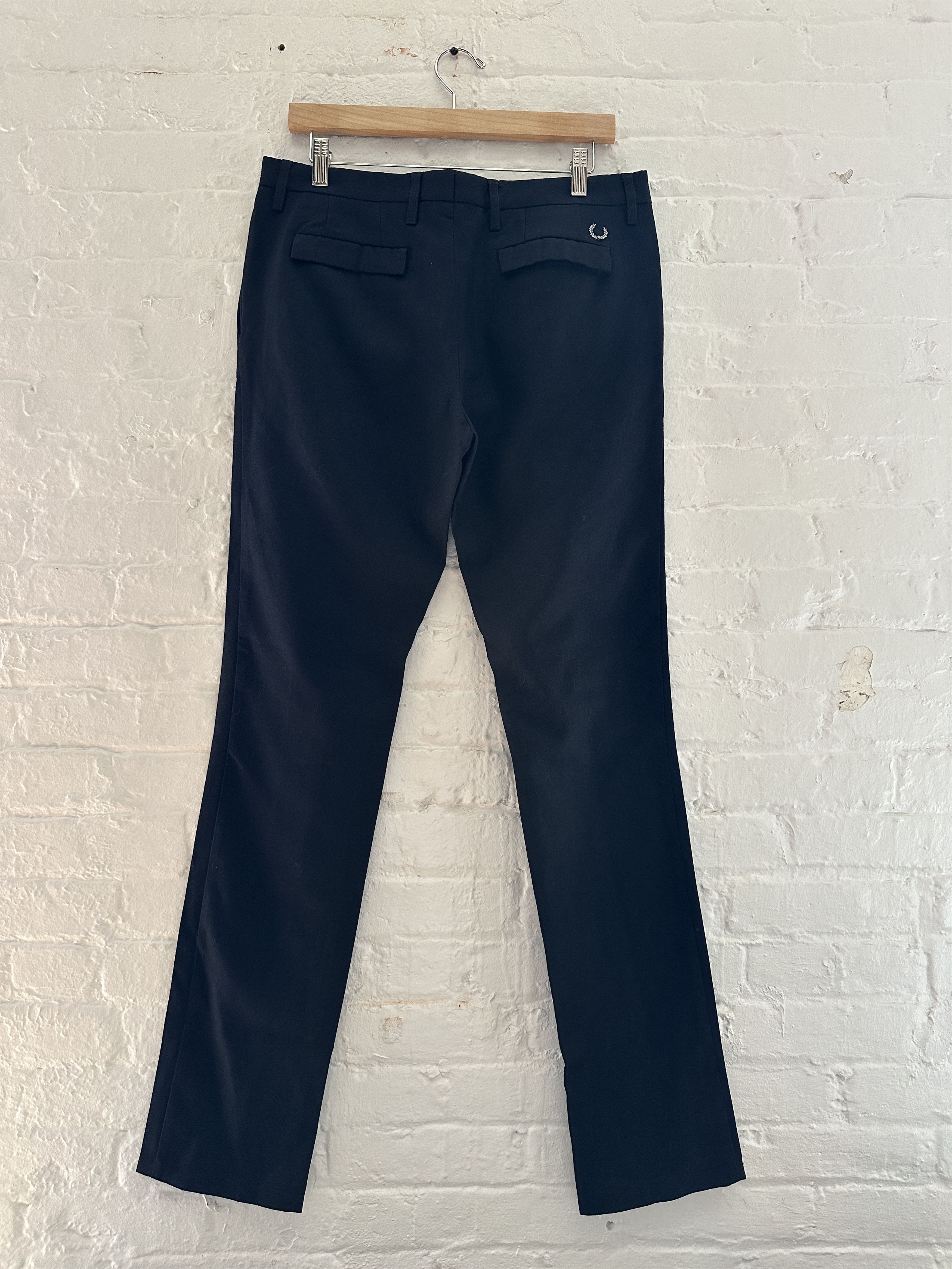 Fred Perry × Raf Simons Raf Simons x Fred Perry Wool Trousers Size US 32 / EU 48 - 2 Thumbnail