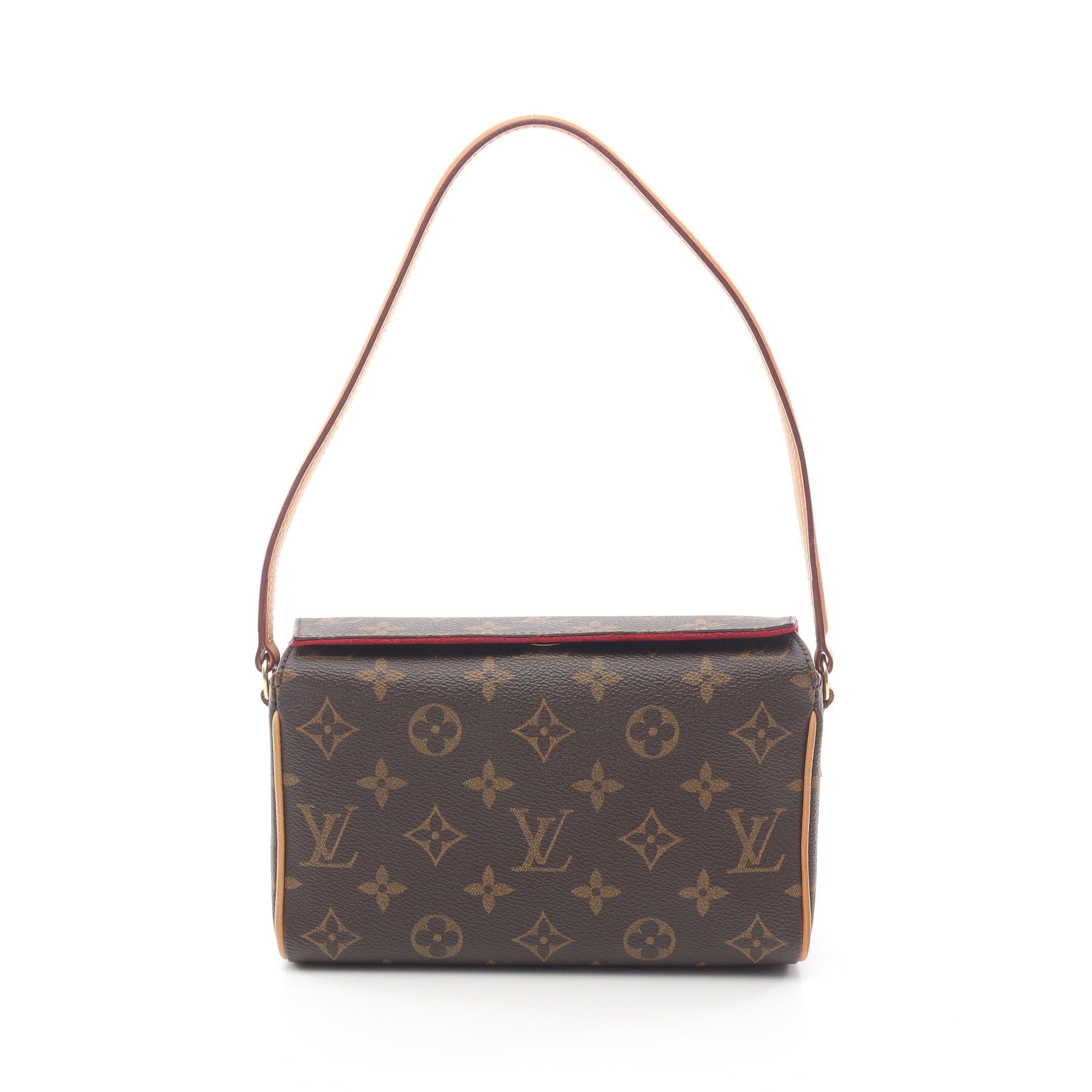 Louis Vuitton Louis Vuitton Recital Monogram Handbag Leather Brown Size ONE SIZE - 1 Thumbnail