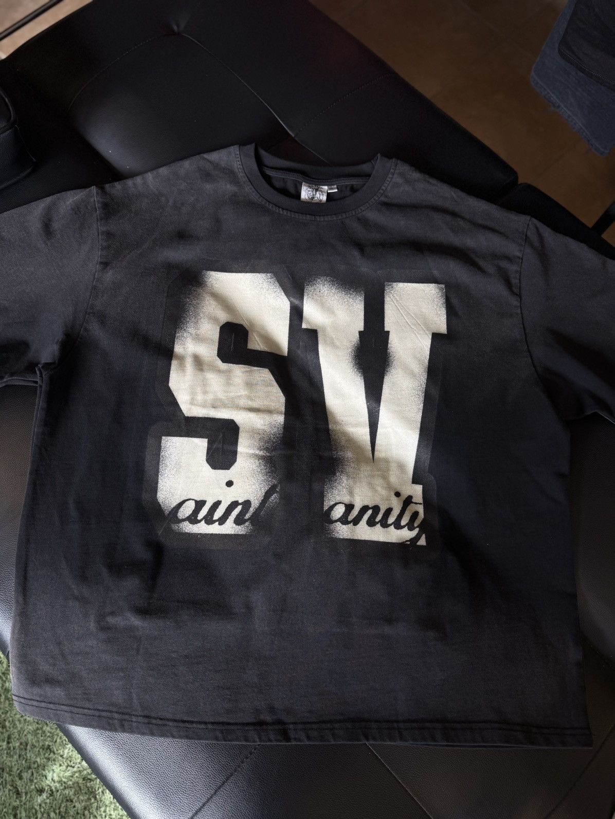 Saint Vanity Saint Vanity UNRELEASED Tee Shirt Logo Black Size XL (NEW) Size US XL / EU 56 / 4 - 4 Thumbnail