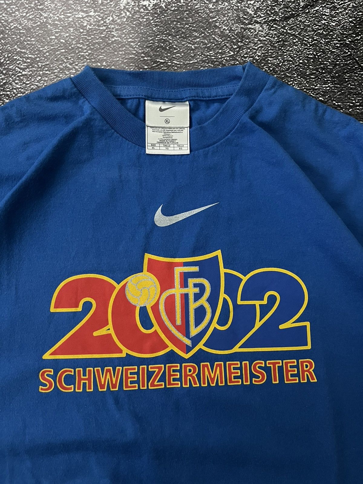 Nike Nike Vintage Basel 2002 Football Shirt Schweizermaister Size US XL / EU 56 / 4 - 3 Thumbnail