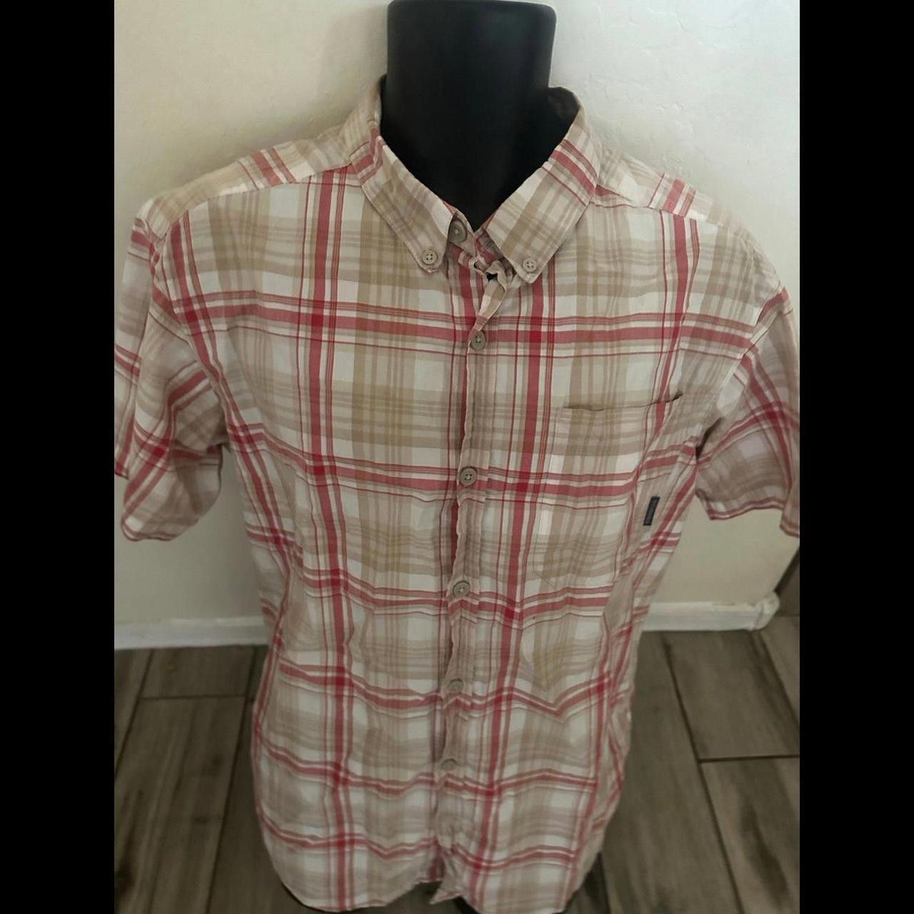 Designer Mens Used Columbia Plaid Shirt Size US L / EU 52-54 / 3 - 1 Thumbnail