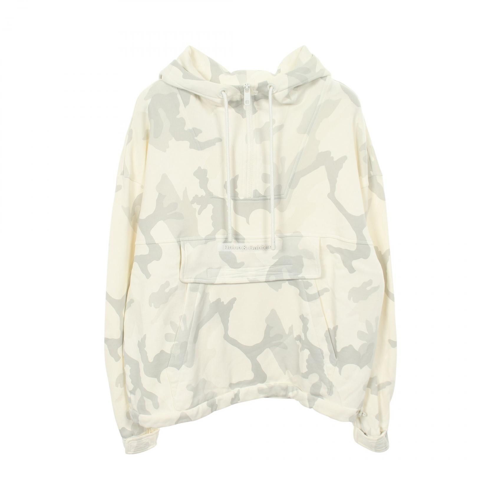 Dolce & Gabbana Dolce & Gabbana Dolce & Gabbana Camouflage Cotton Hoodie Textile Sweatshirts & Hoodies DUTY FREE for USA Size ONE SIZE - 1 Thumbnail