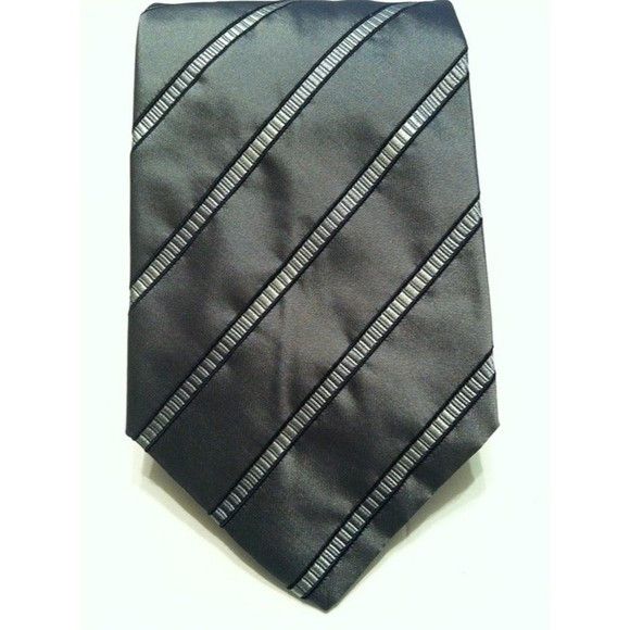 Other MONDO DI MARCO MEN'S NEW GRAY 100%SILK TIE WIDTH: 3 5/8" Size ONE SIZE - 1 Thumbnail