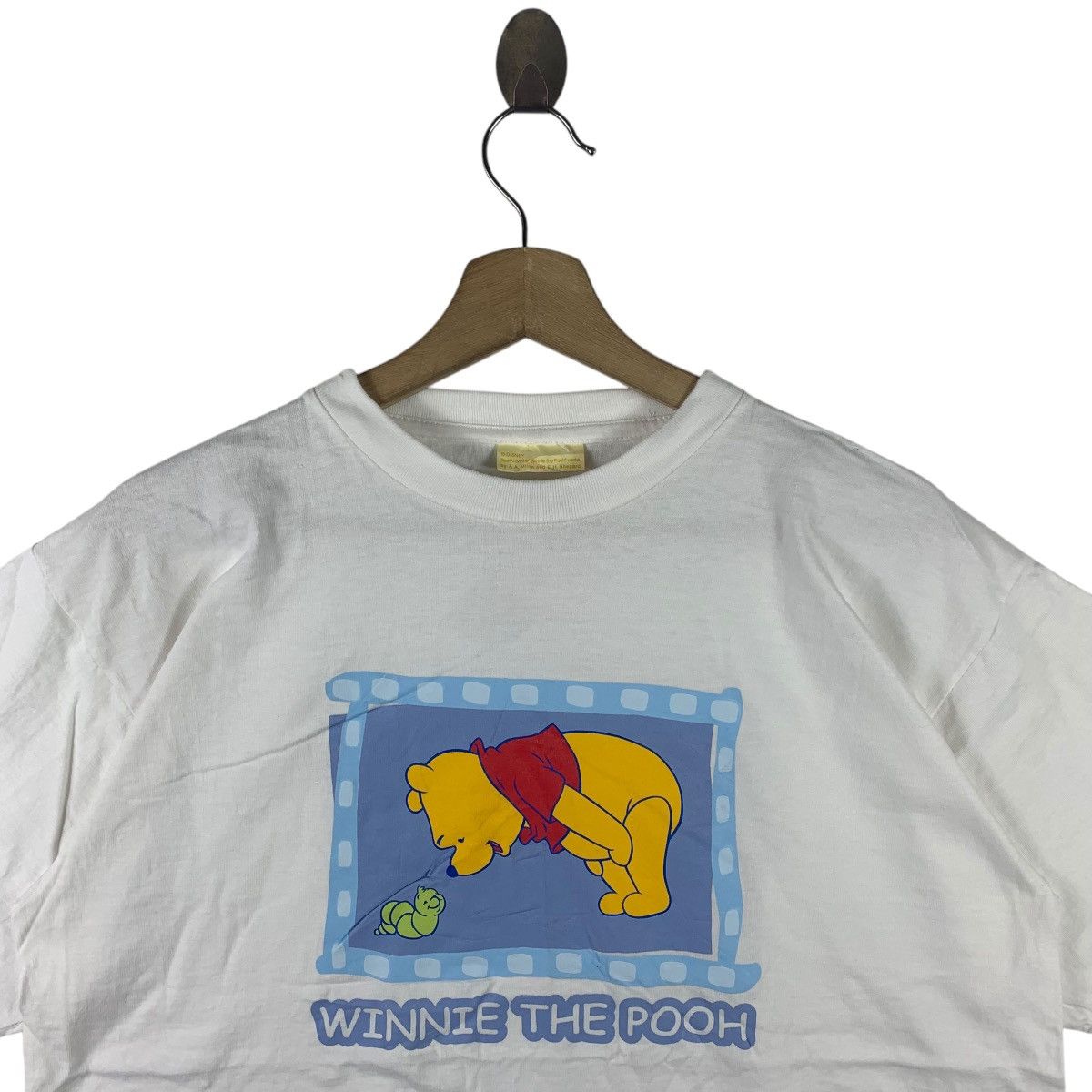 Cartoon Network × Vintage Vintage 90s WINNIE The POOH big bear print tee Size US M / EU 48-50 / 2 - 2 Thumbnail