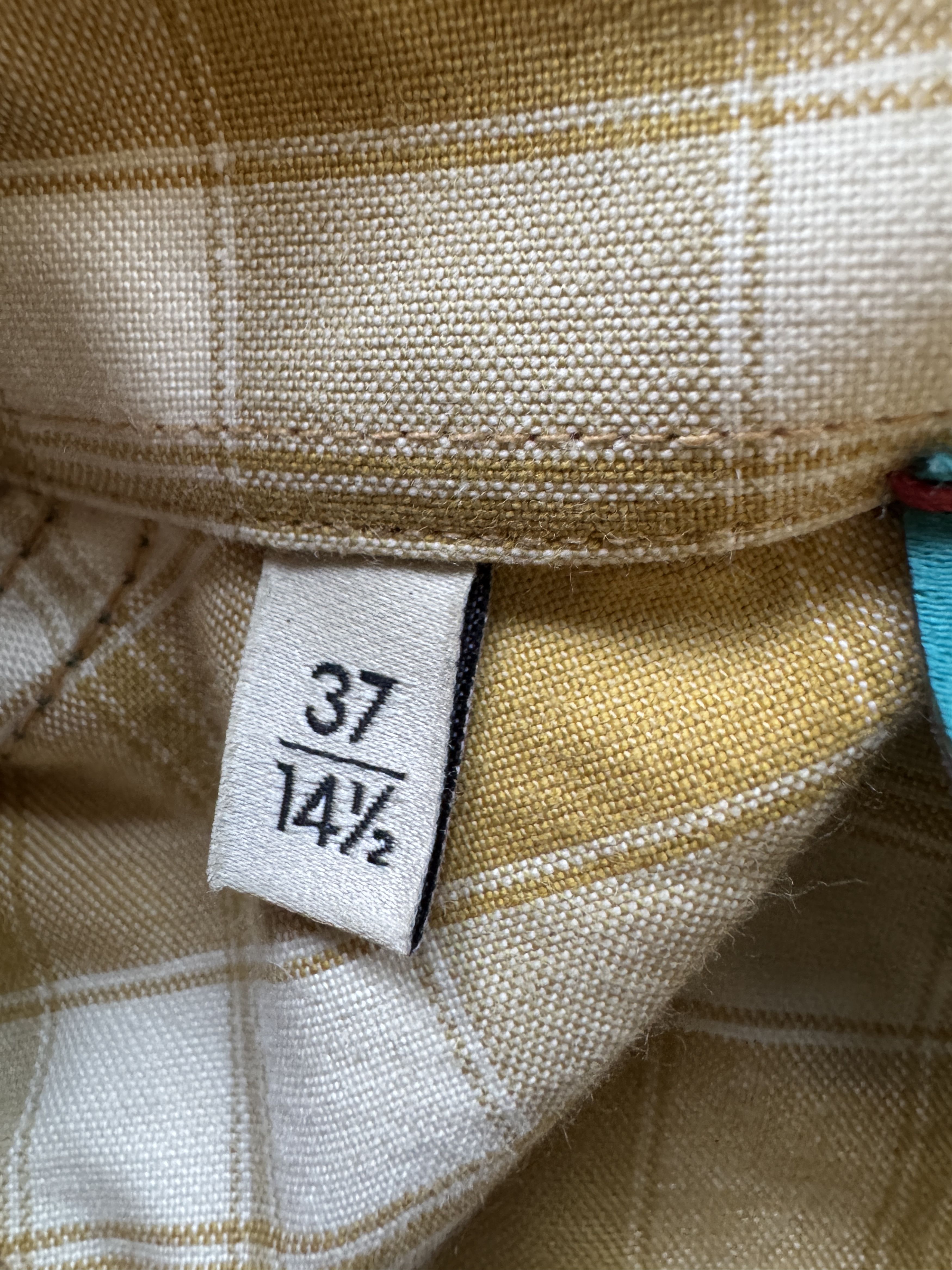 Gucci Checked Shirt with Stripes Size US S / EU 44-46 / 1 - 14 Thumbnail