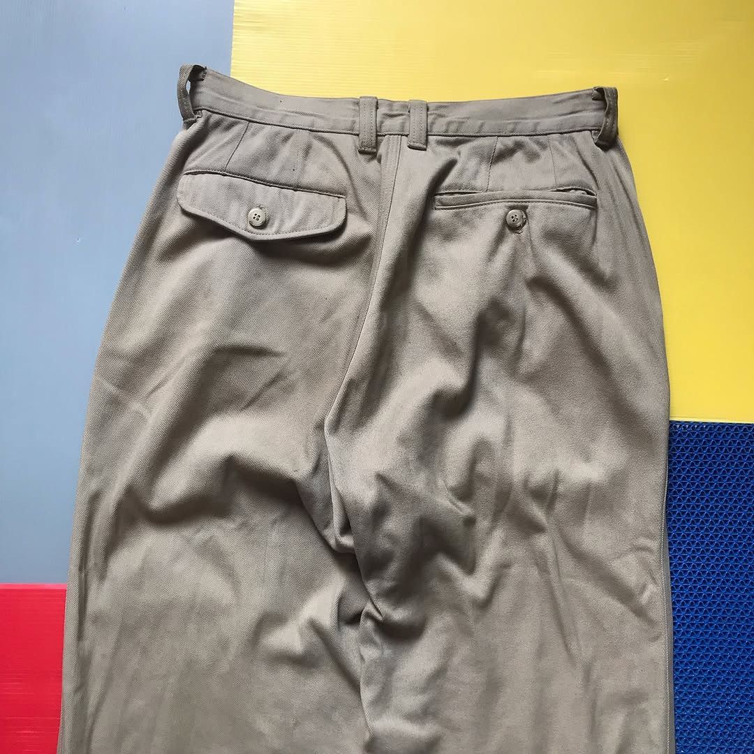 Asics × Goretex × Japanese Brand Vintage Taras Boulba asics Trouser pangs cream beige permane Size US 32 / EU 48 - 15 Thumbnail