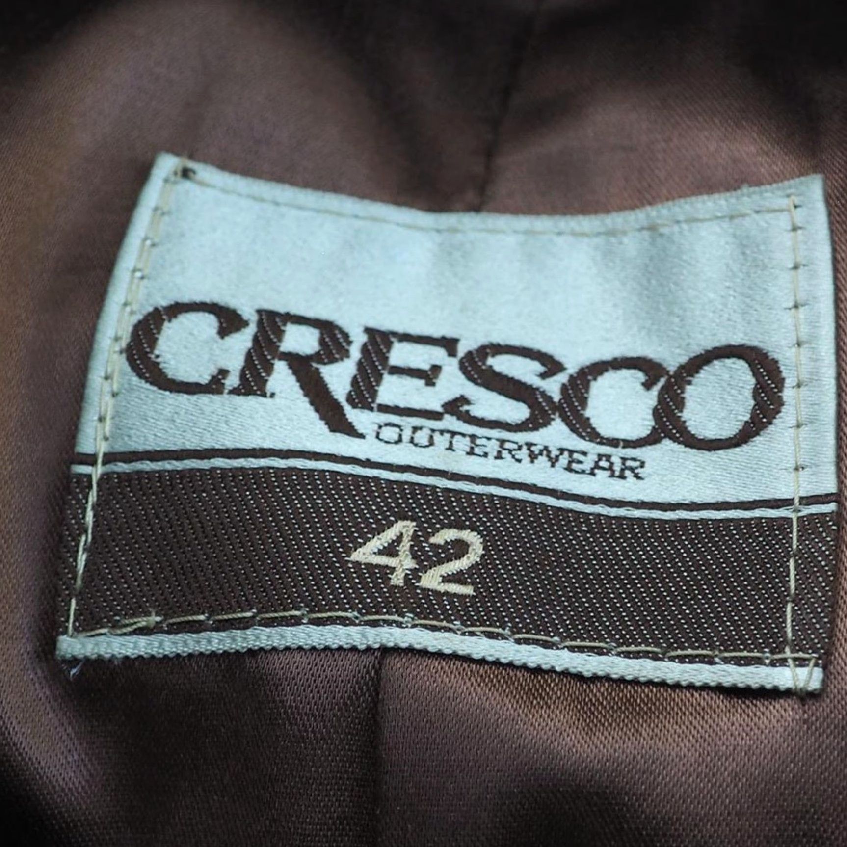 Baracuta VINTAGE Cresco Baracuta Jacket Brown Leather Button Front w/ Belt 42 1970s Mens Size US M / EU 48-50 / 2 - 2 Thumbnail