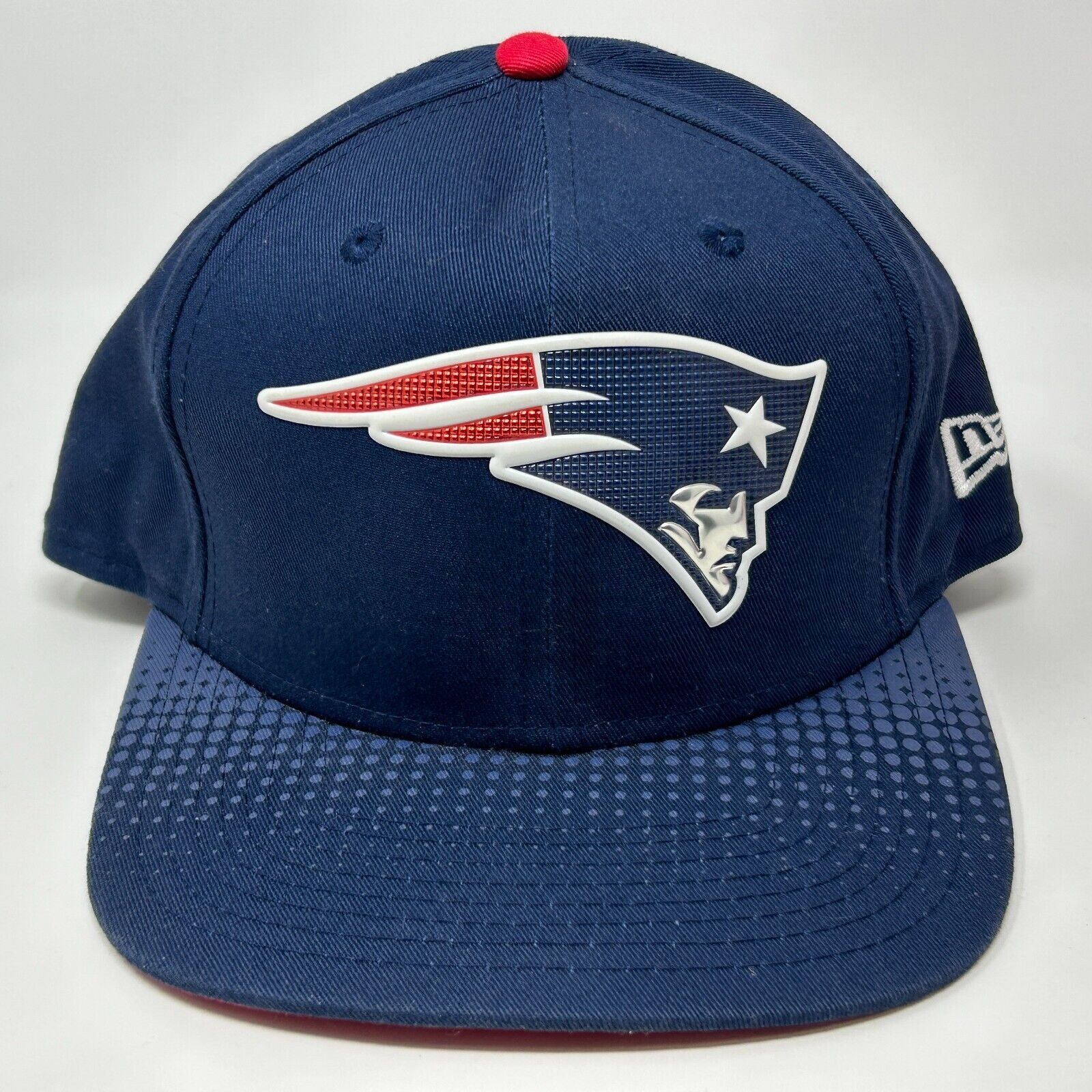 New Era New England Patriots Hat Baseball Cap Blue Gradient New Era Size ONE SIZE - 1 Thumbnail