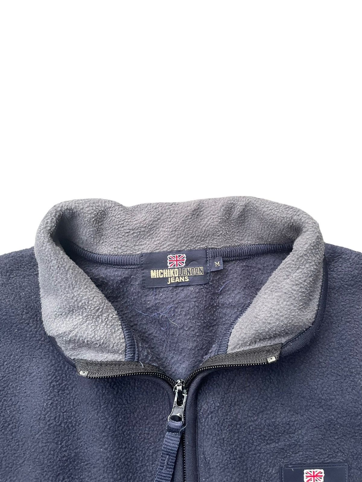 Designer × Michiko Koshino London Michiko London Jeans Fleece Jacket Size US M / EU 48-50 / 2 - 6 Thumbnail