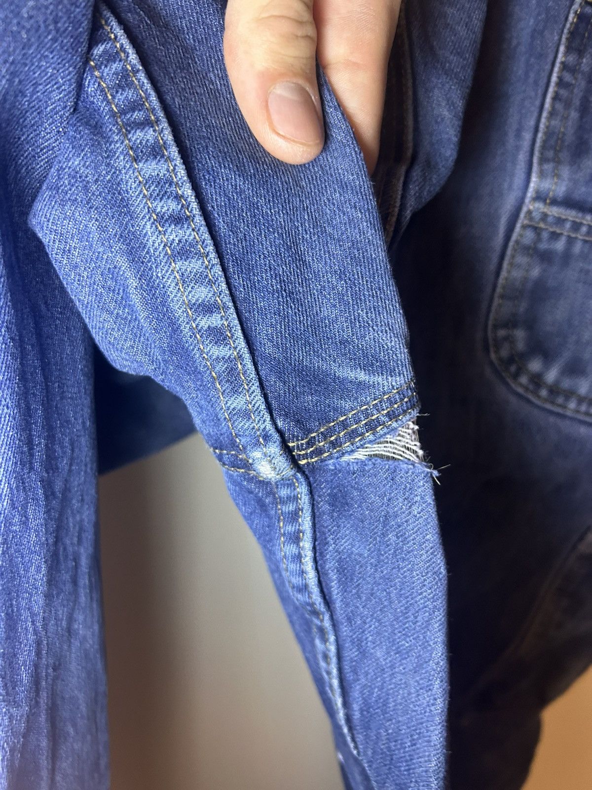 Carhartt × Vintage Carhartt Double Knee relaxed fit carpenter jeans Size US 42 / EU 58 - 13 Thumbnail