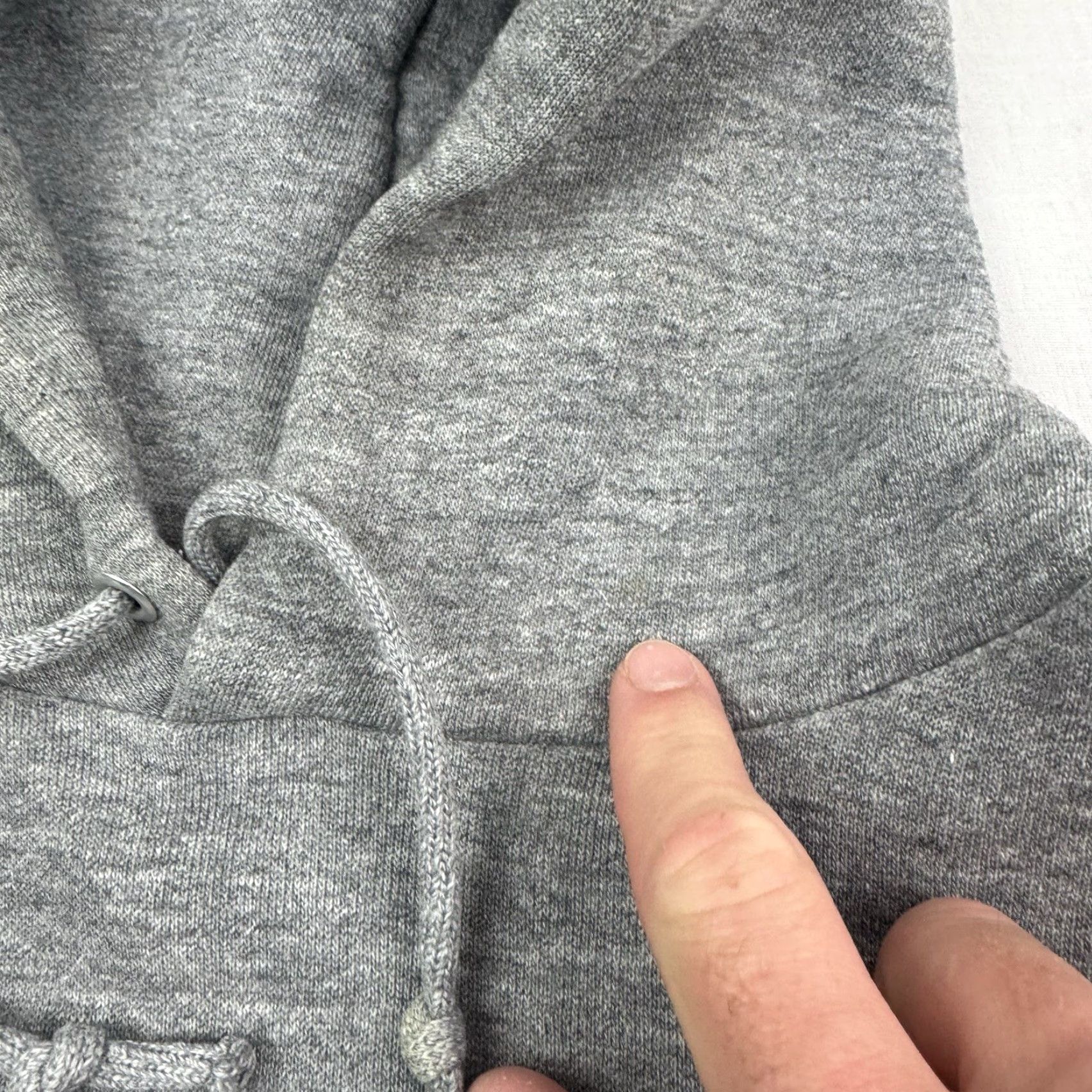 Vintage VINTAGE Wolf Sportswear Hoodie Adult XL Gray 1970s USA Pullover Mens Size US XL / EU 56 / 4 - 3 Thumbnail