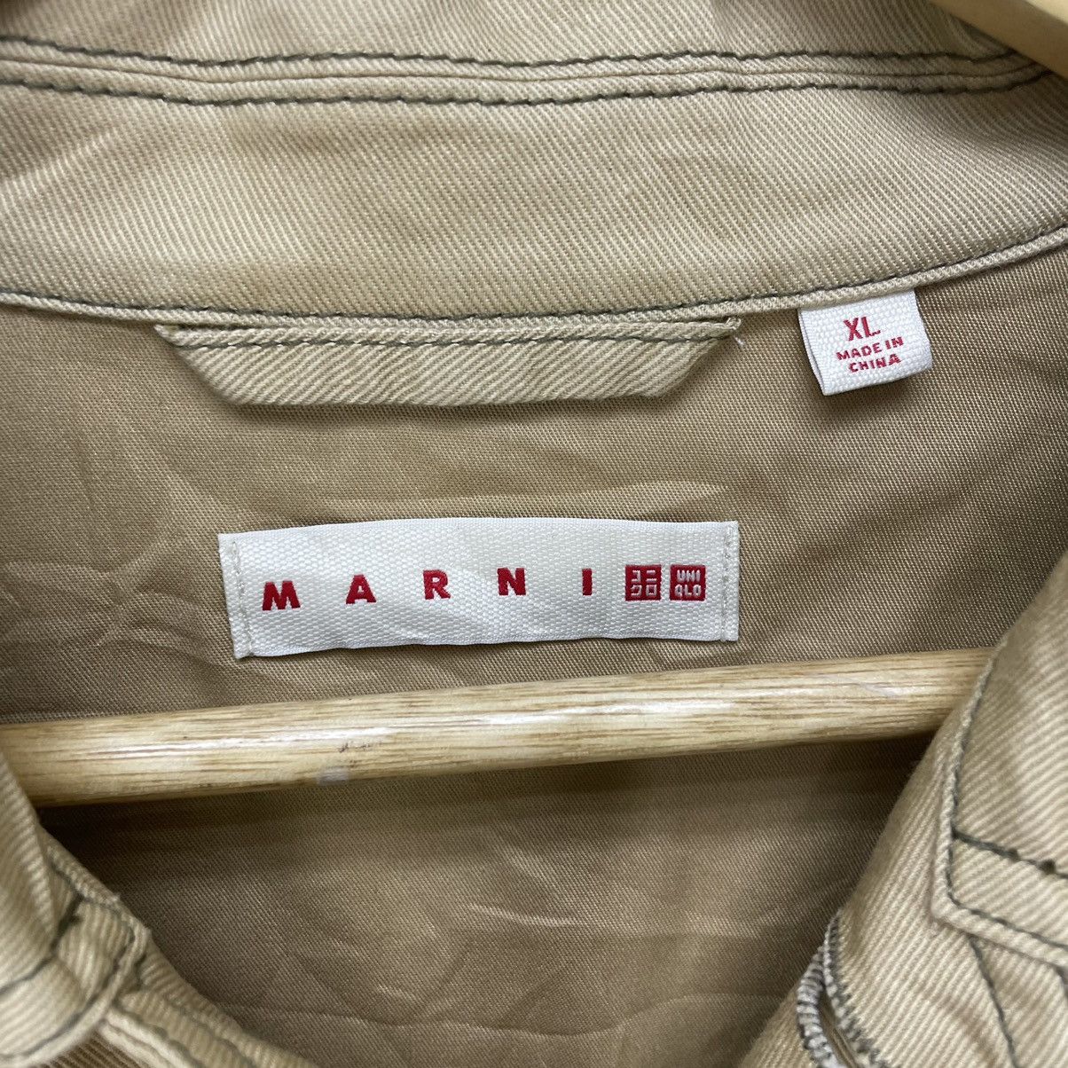 Japanese Brand × Marni Marni Back Pocket Workwear Style Jacket Size US M / EU 48-50 / 2 - 3 Thumbnail