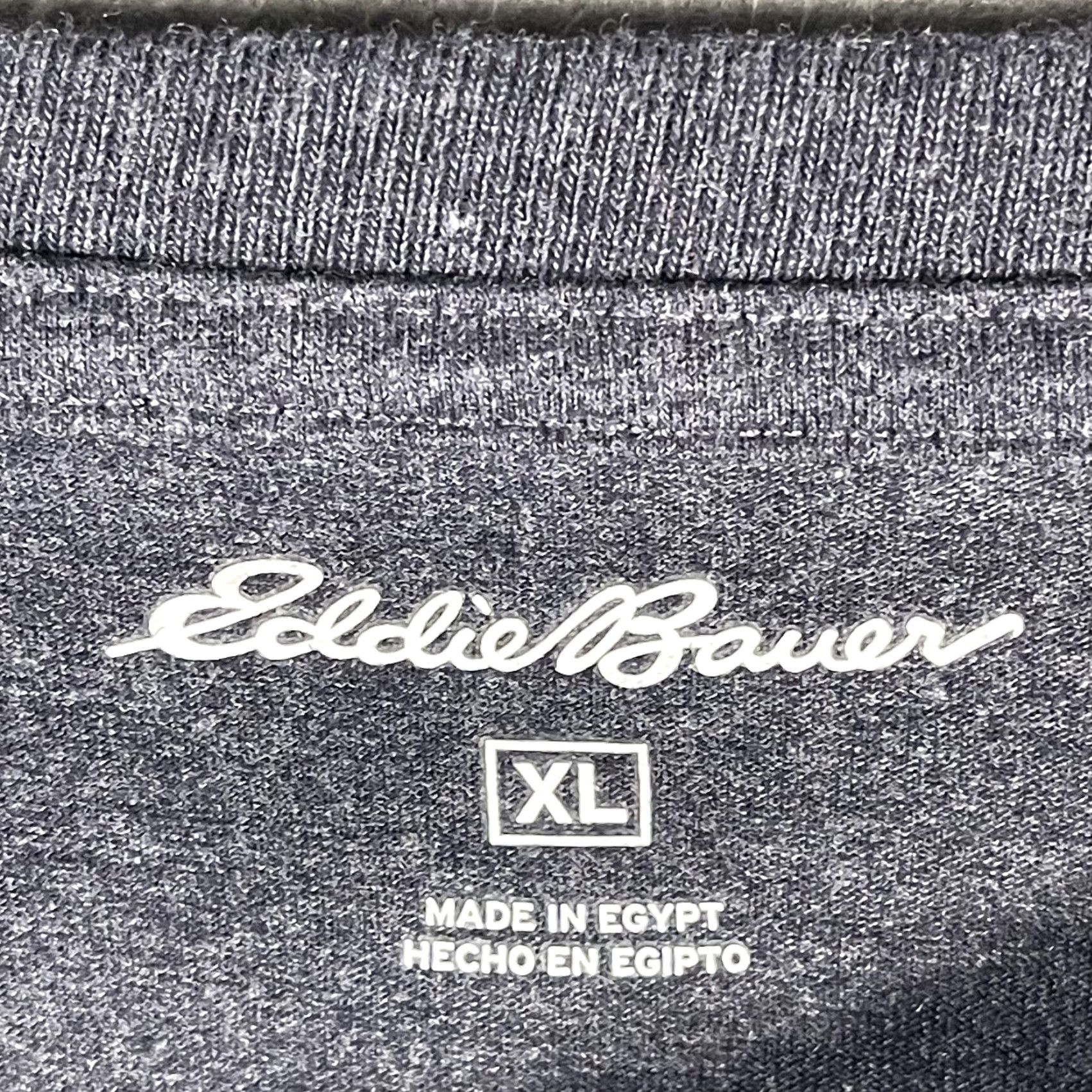 Eddie Bauer Eddie Bauer Shirt Mens XL Gray Long Sleeve Crewneck Graphic Outdoors Hiking Tee Size US XL / EU 56 / 4 - 4 Thumbnail