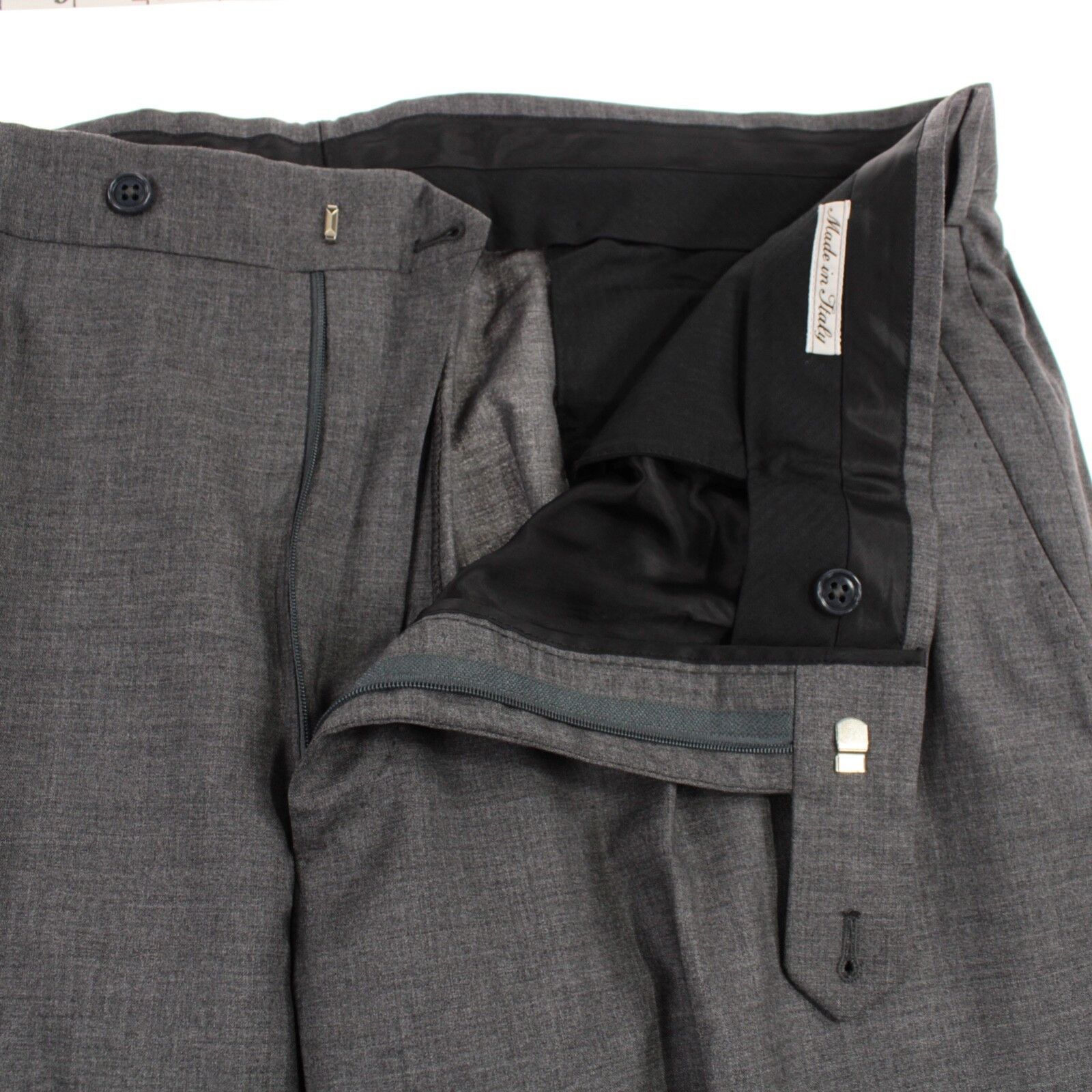 Belvest Belvest New with tags Dress Pants Size 40 US In Gray Size US 40 / EU 56 - 3 Thumbnail