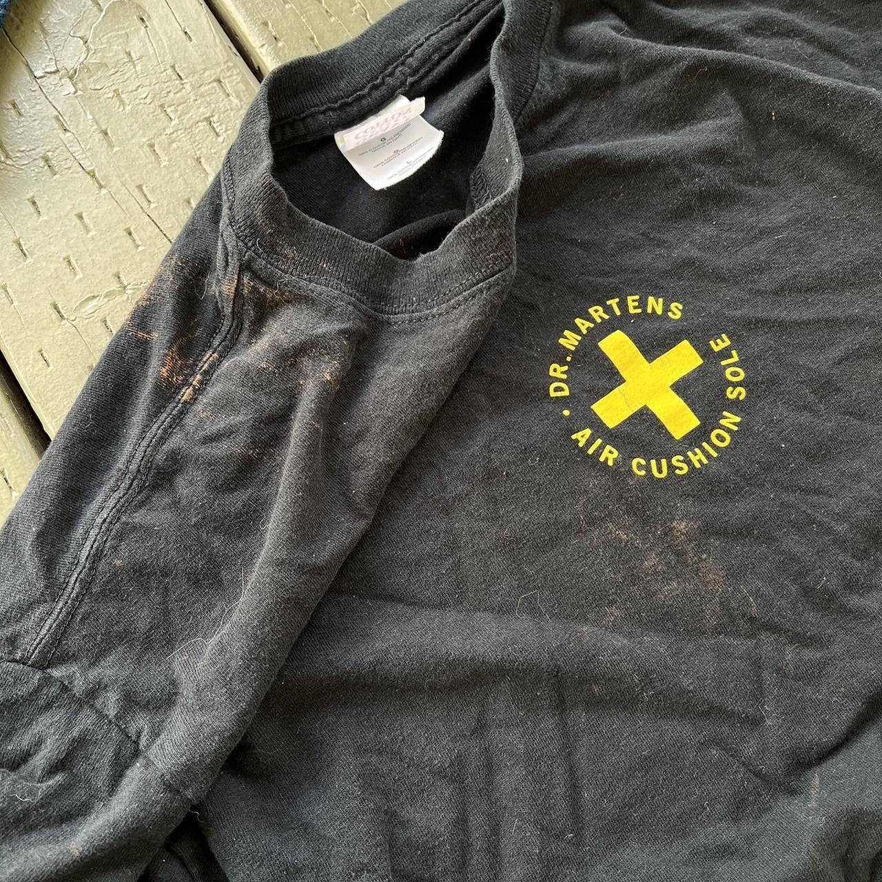 Dr. Martens × Vintage Vintage 90s Dr.Martens Center Logo Tees Size US L / EU 52-54 / 3 - 6 Thumbnail
