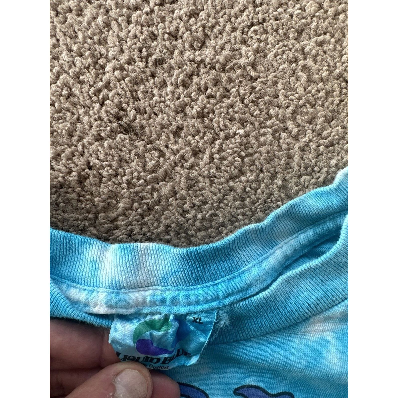 Grateful Dead 1990 - Grateful Dead Vintage Tie Dye Tee Liquid blue - XL Size US XL / EU 56 / 4 - 3 Thumbnail