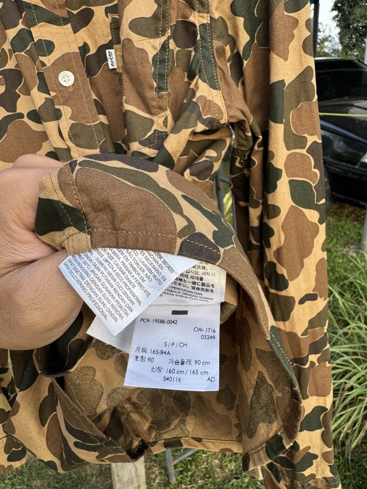 Levi's Levi’s Camo Frog Long Sleeve Button Size US S / EU 44-46 / 1 - 7 Thumbnail