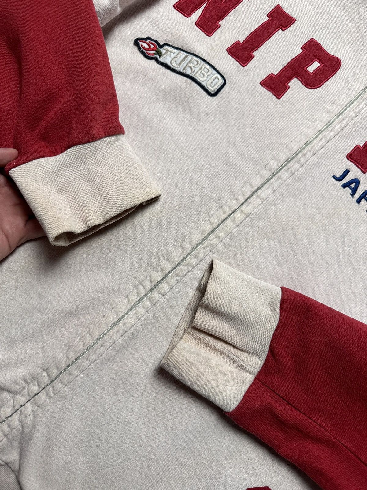 Vintage Vintage Nippon racing jacket big logo Japanese L/XL rare Size US L / EU 52-54 / 3 - 8 Thumbnail