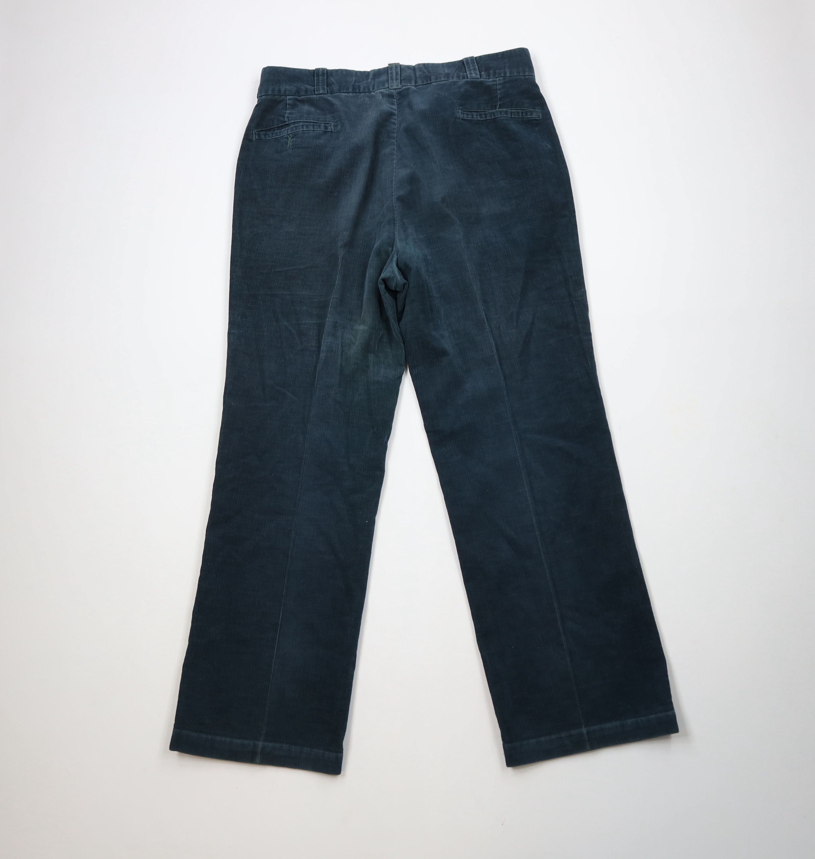 Vintage Vintage 70s Streetwear Corduroy Wide Leg Chino Pants USA Size US 36 / EU 52 - 11 Thumbnail