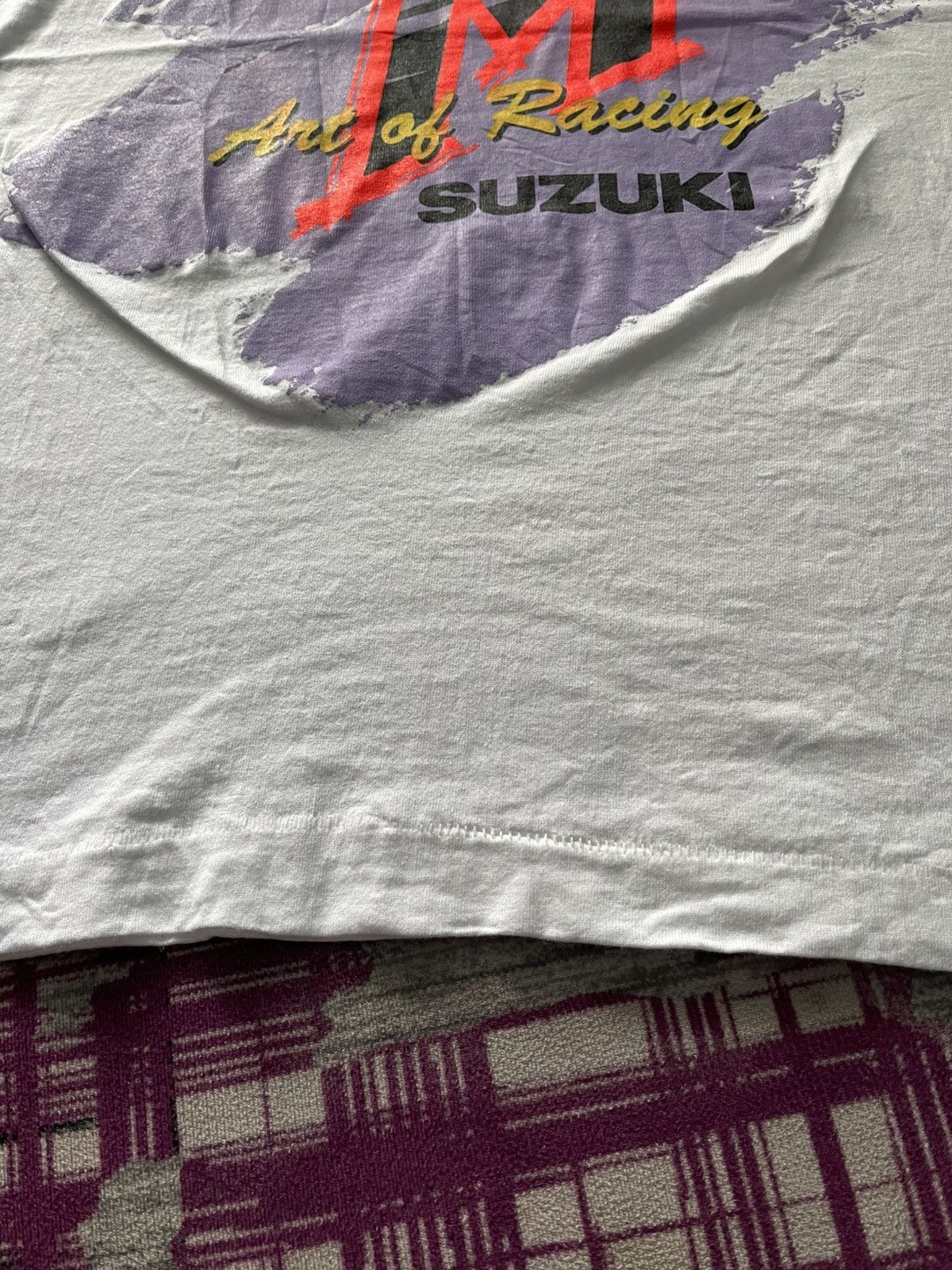Vintage VINTAGE 90S SUZUKI ART OF RACING SPELL OUT VERY RARE Size US M / EU 48-50 / 2 - 7 Thumbnail