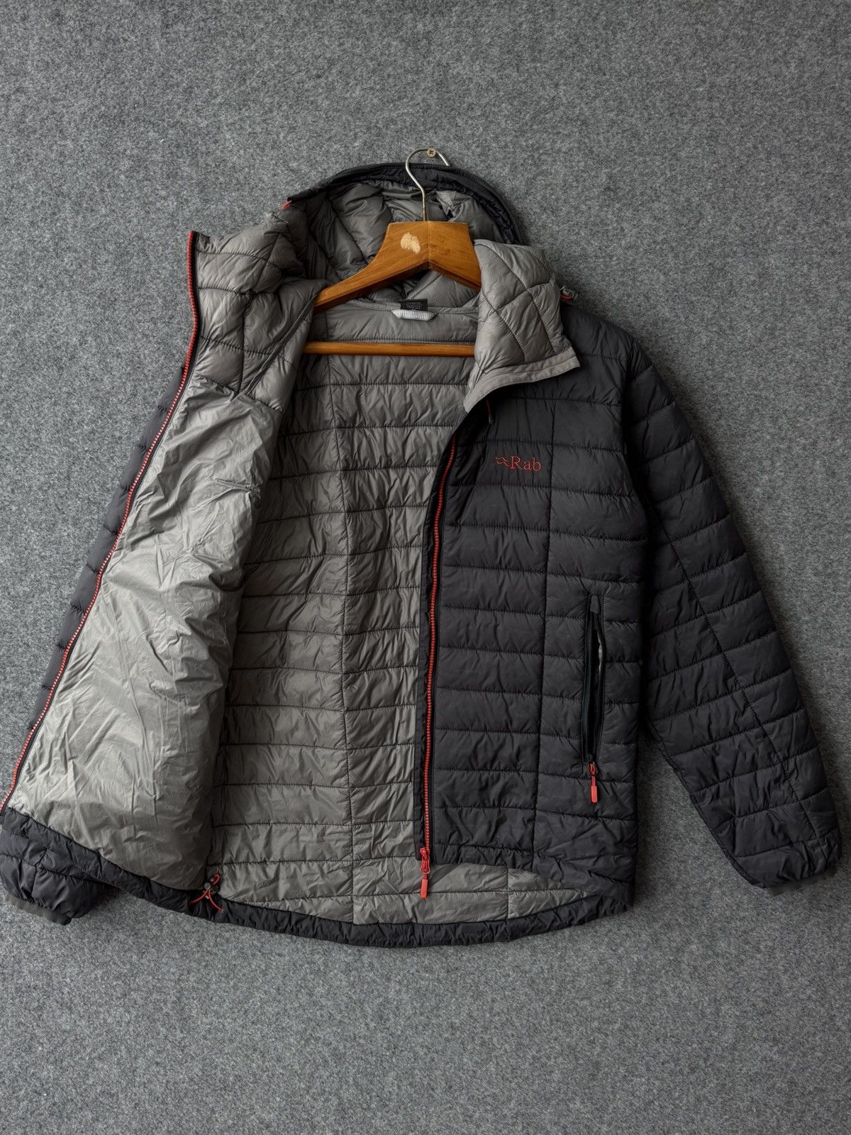 Rab Rab Nebula Grey Jacket Cirrus system Size UKM Size US L / EU 52-54 / 3 - 16 Thumbnail