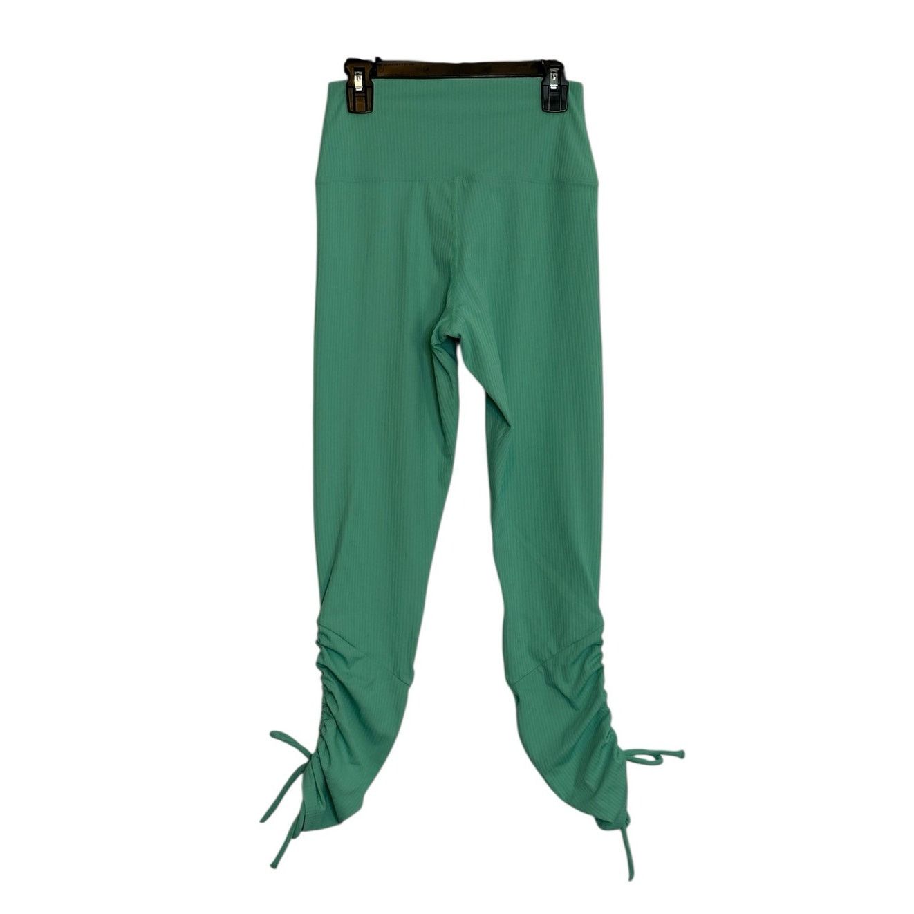 Beach Riot Beach Riot mint green ribbed ruched leggings size Small Size 28" / US 6 / IT 42 - 2 Thumbnail