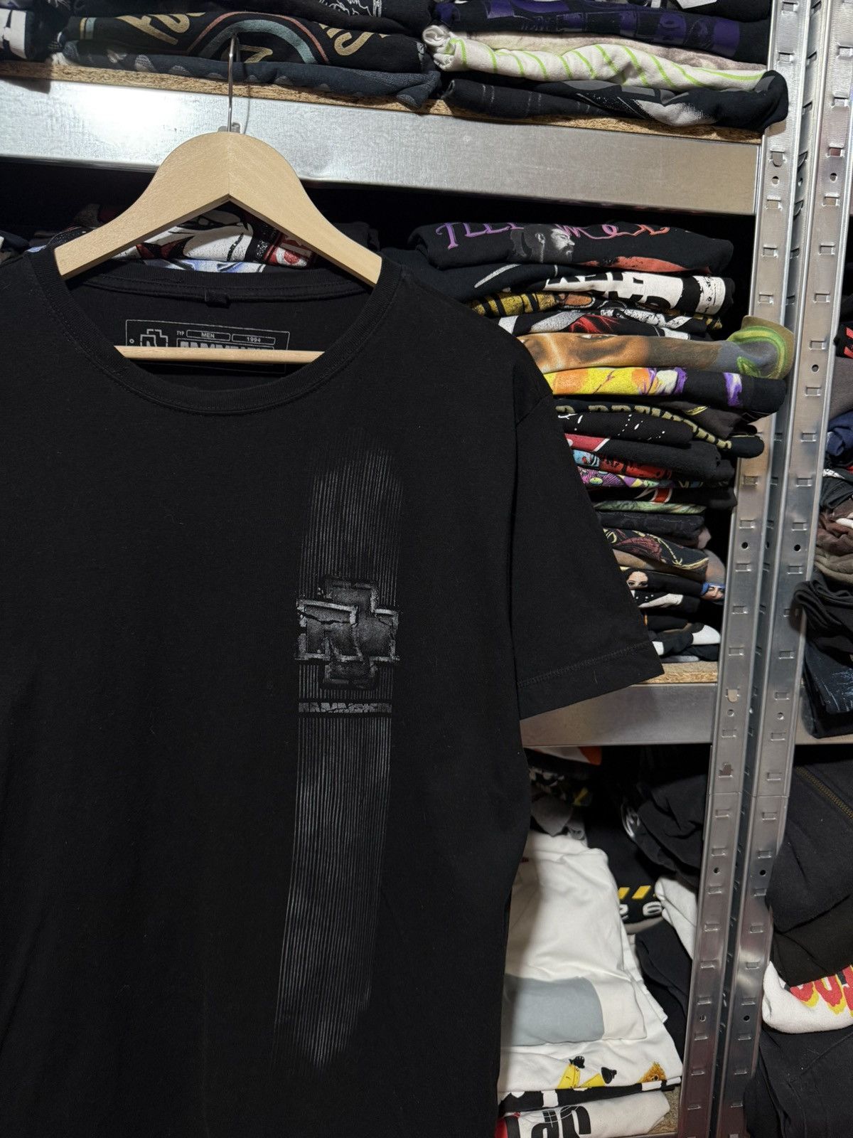 Band Tees Vintage 2000’s Rammstein Horror Logo Band Rock T-Shirt Y2K Size US XL / EU 56 / 4 - 3 Thumbnail