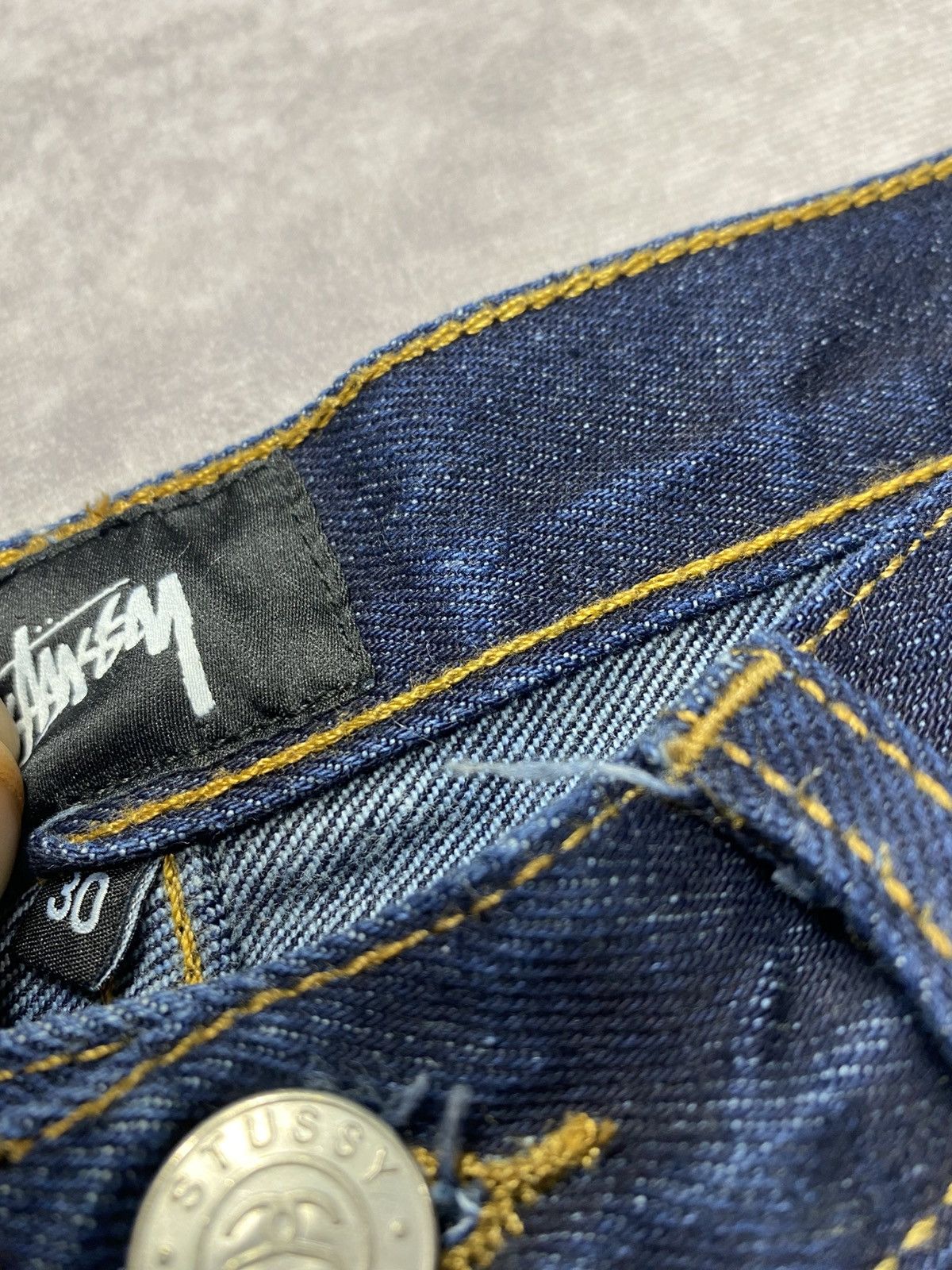 Stussy Stussy Dark Blue Denim Skinny Jeans Size US 30 / EU 46 - 3 Thumbnail