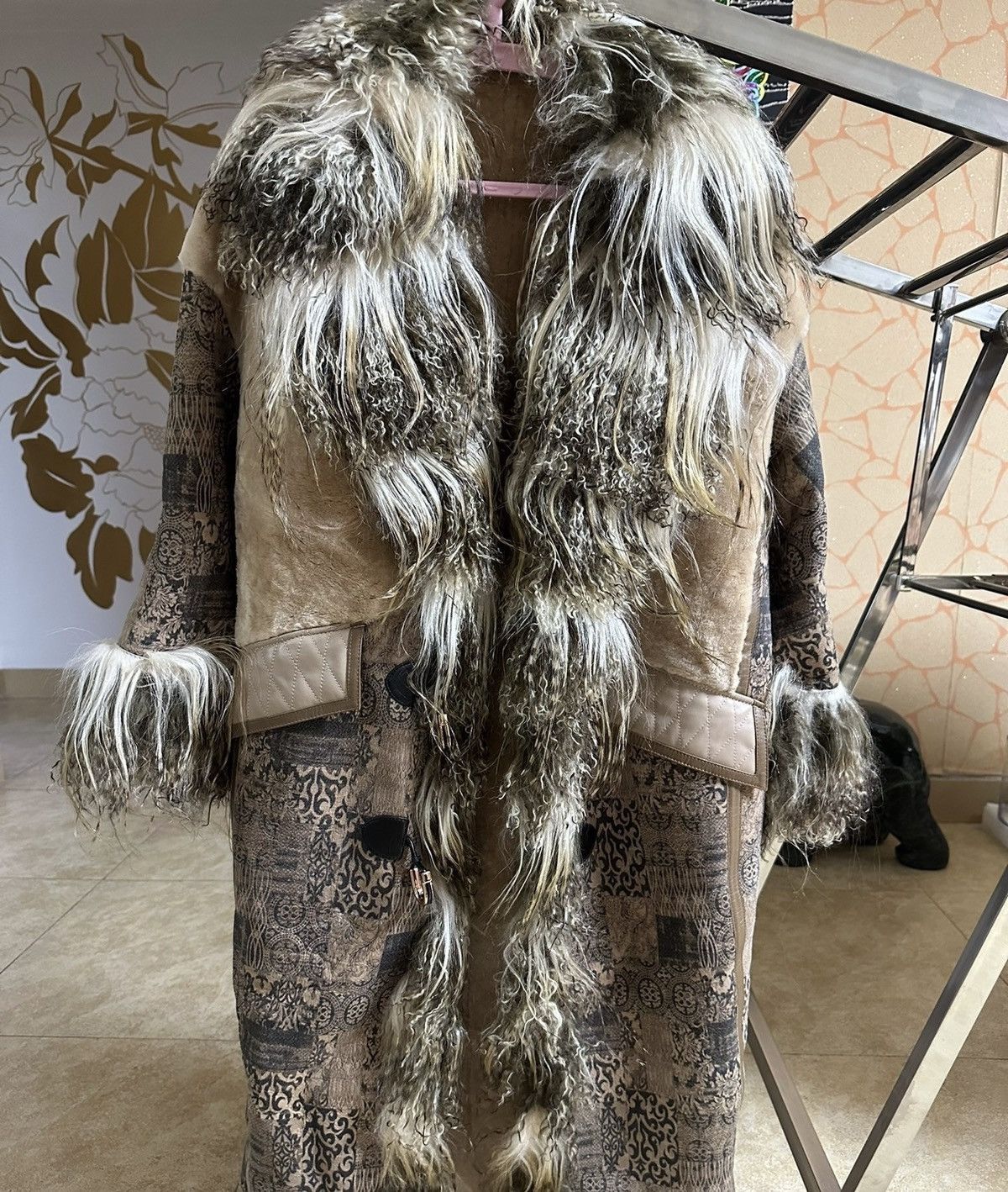 Other Real fur coat with street style Size L / US 10 / IT 46 - 4 Thumbnail
