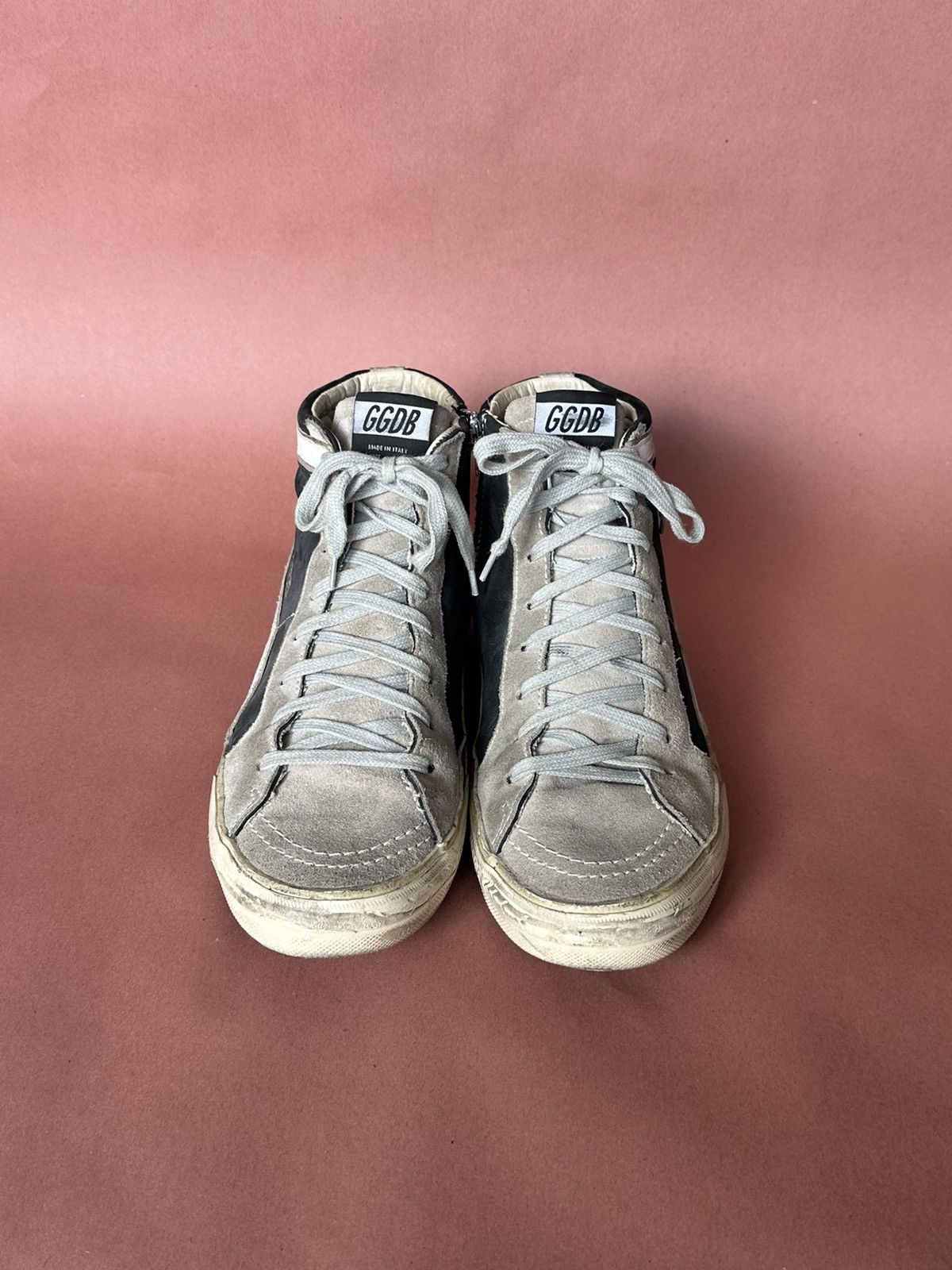 Golden Goose GGDB Slide Hi-tops Size US 10 / EU 43 - 3 Thumbnail