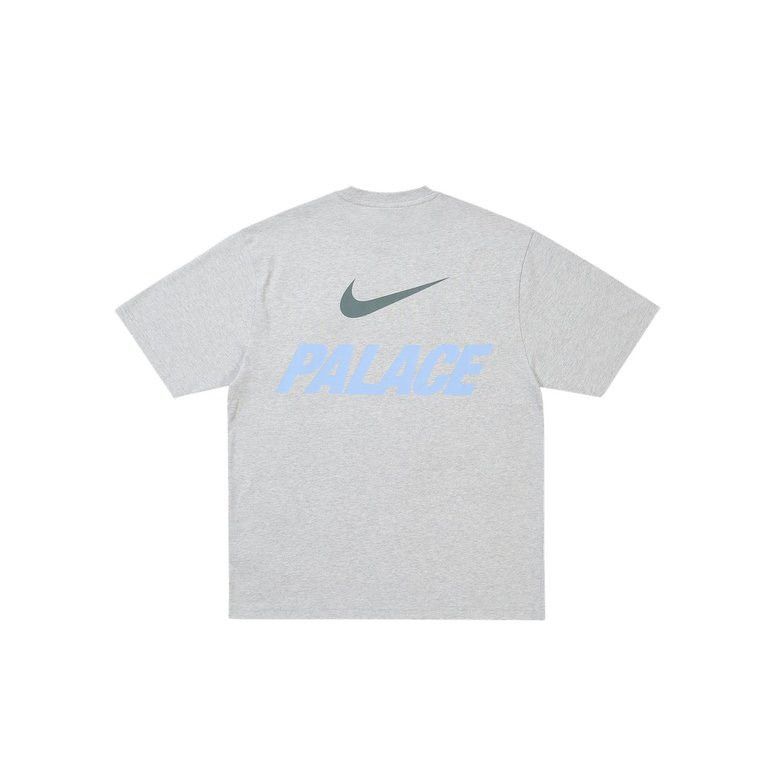 Palace Palace Nike Swoosh T-Shirt Gray Size US L / EU 52-54 / 3 - 1 Thumbnail