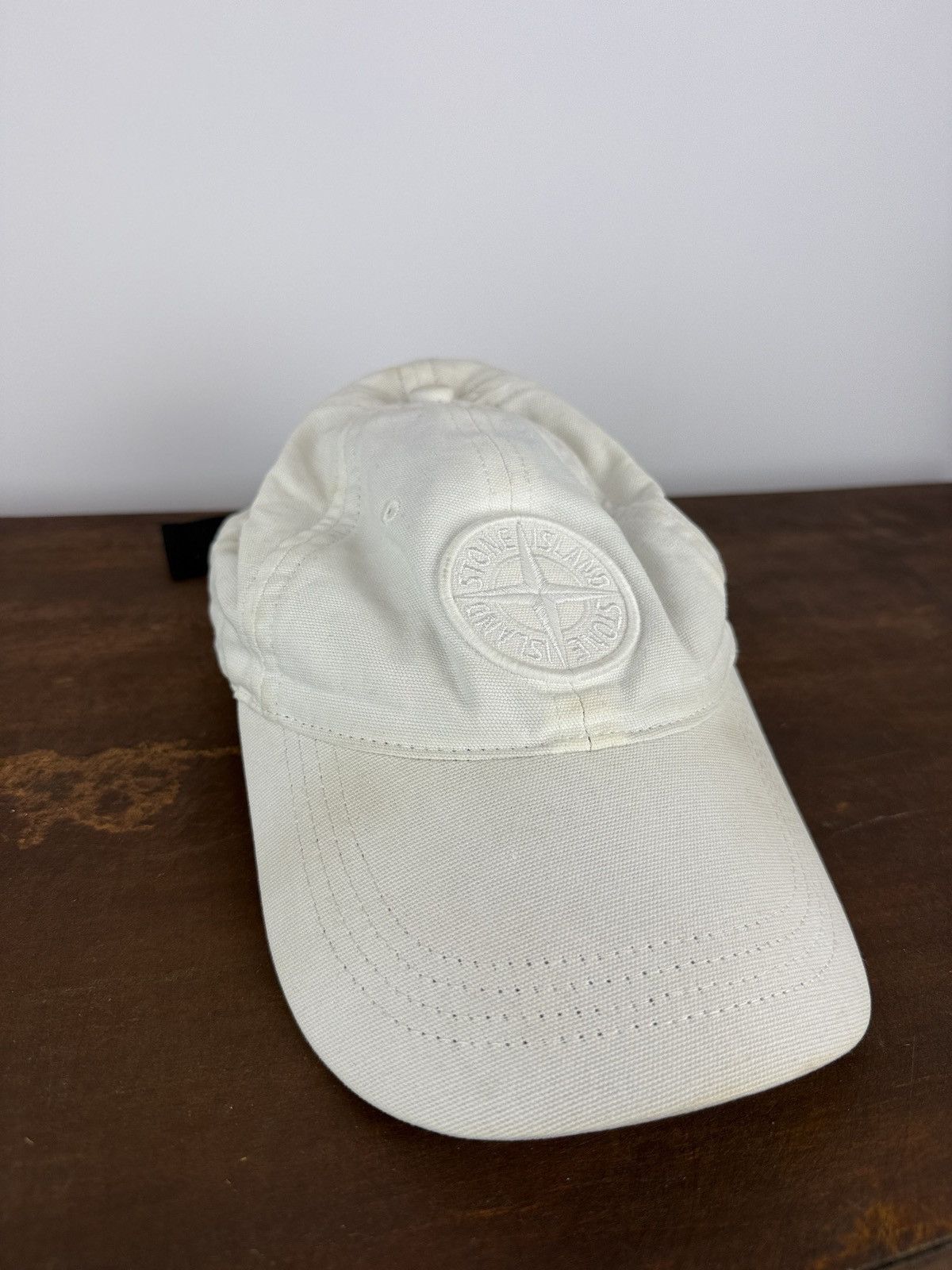 Stone Island White Stone Island visor cap Size ONE SIZE - 3 Thumbnail