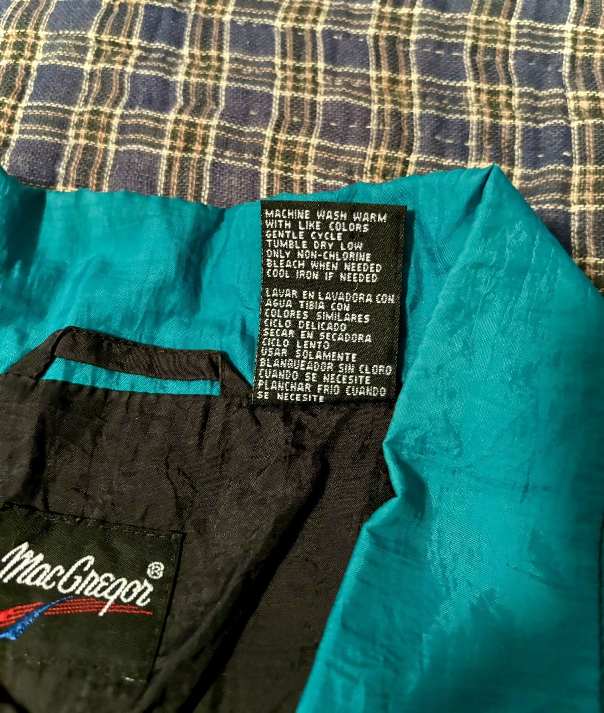 MacGregor Retro Windbreaker Lightweight Y2K ‘90s Jacket Zip-Up Color Size US L / EU 52-54 / 3 - 6 Thumbnail