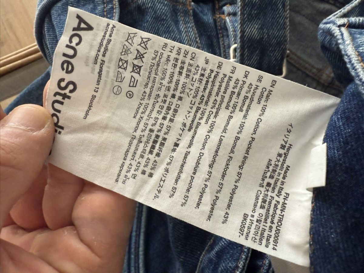 Acne Studios Acne Studios Panelled Embroidered Padded Denim Size US 28 / EU 44 - 7 Thumbnail