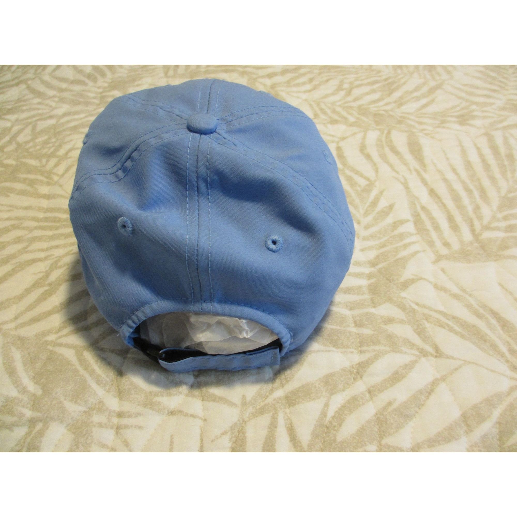 Top Of The World Rock Chalk Jayhawk Blue Adjustable Baseball Cap Embroidered Size ONE SIZE - 2 Thumbnail