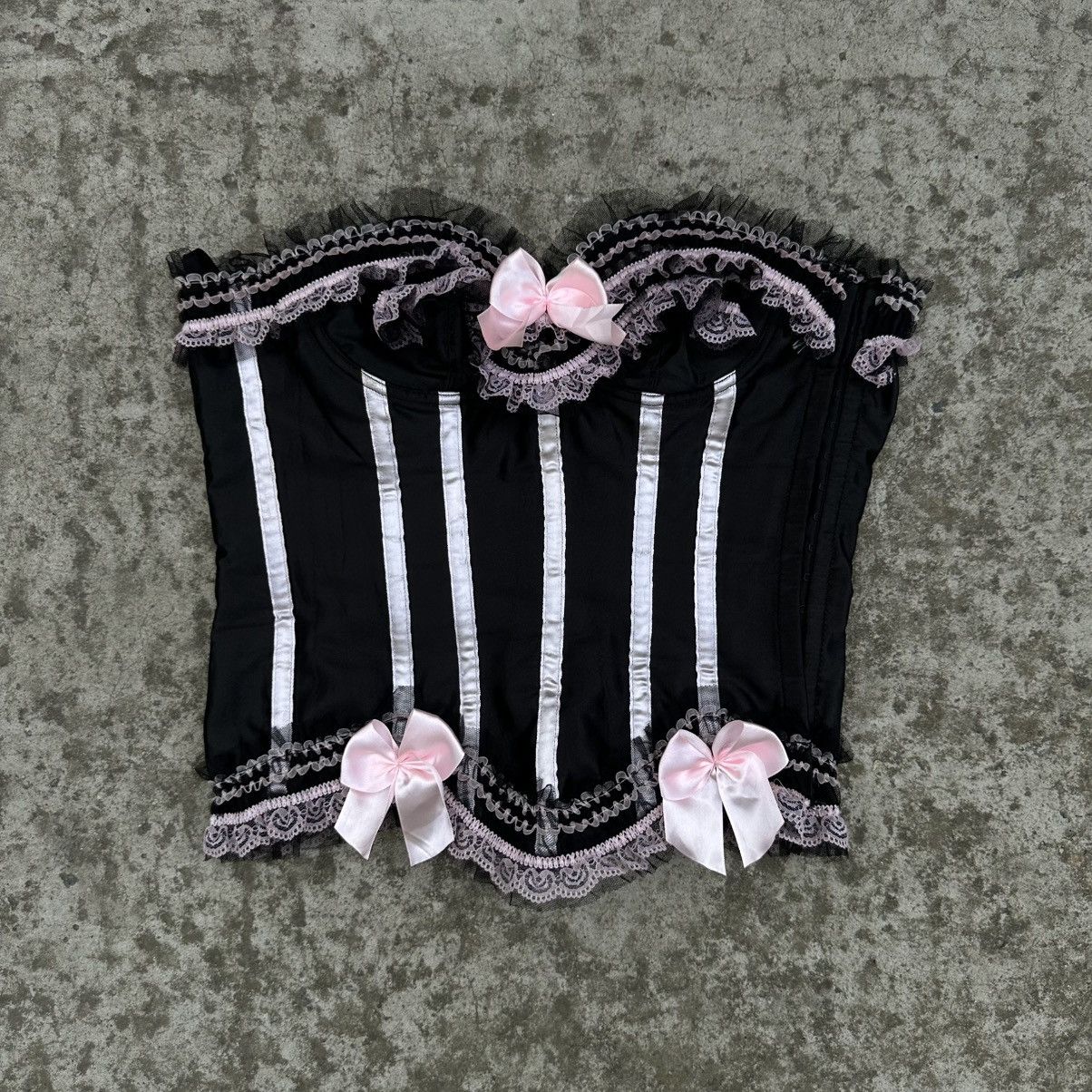 Number 288 Vintage Women’s Corset Gothic Punk Trend Hype Beast Size M / US 6-8 / IT 42-44 - 1 Thumbnail