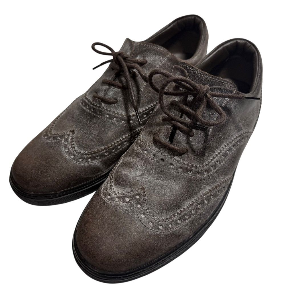 Tod's Tod's Tod's Wingtip Leather Lace-up Dress Shoes Leather Shoes DUTY FREE for USA Size ONE SIZE - 1 Thumbnail