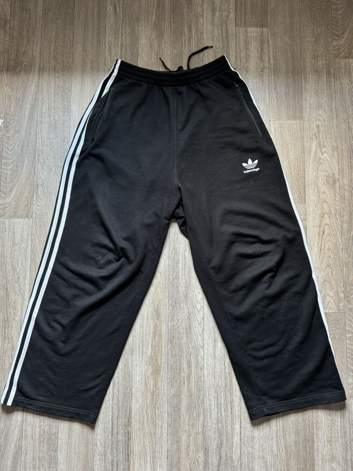 Adidas × Balenciaga Balenciaga Adidas baggy sweatpants | Grailed