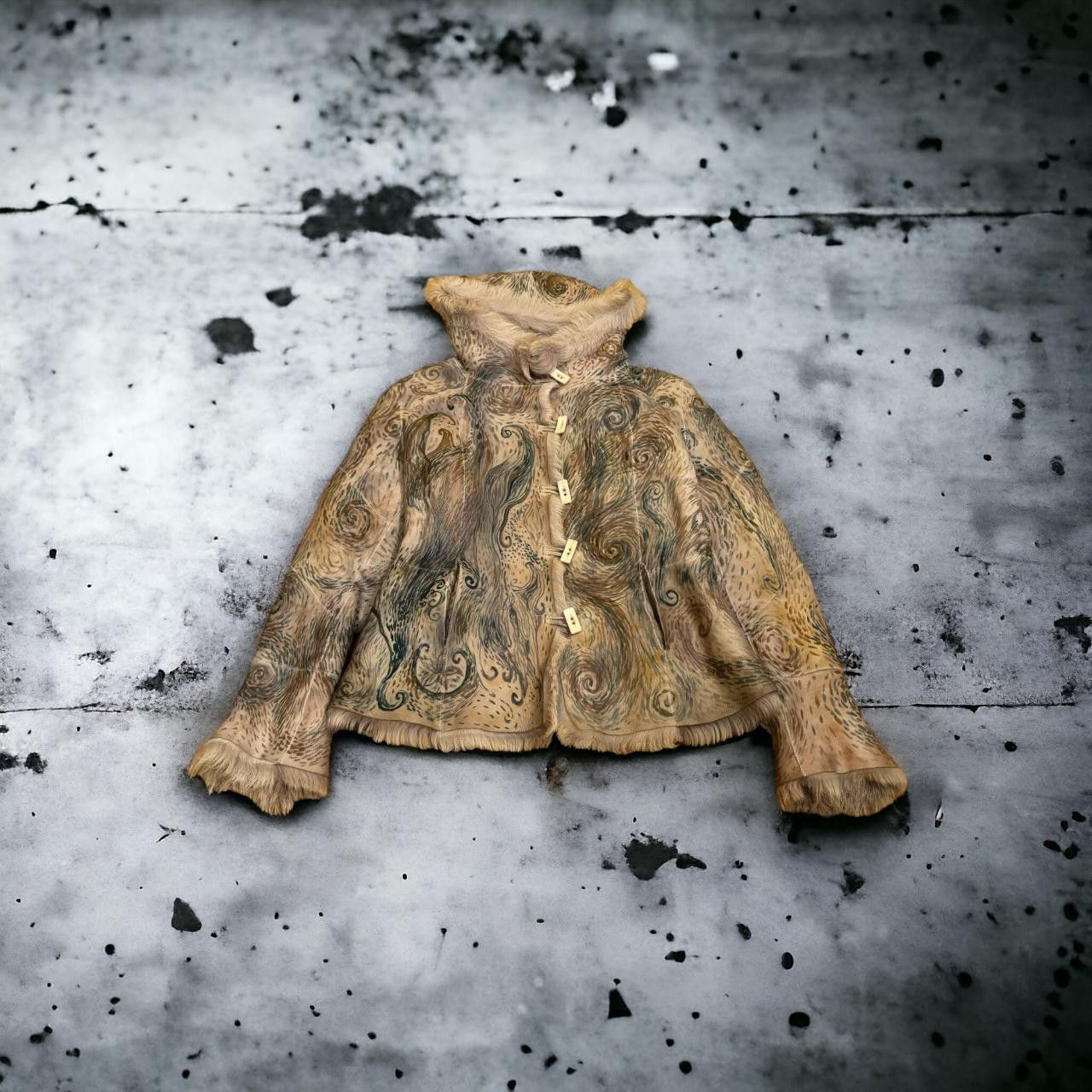 image of Archival Clothing x Avant Garde Painted Coat, Women's