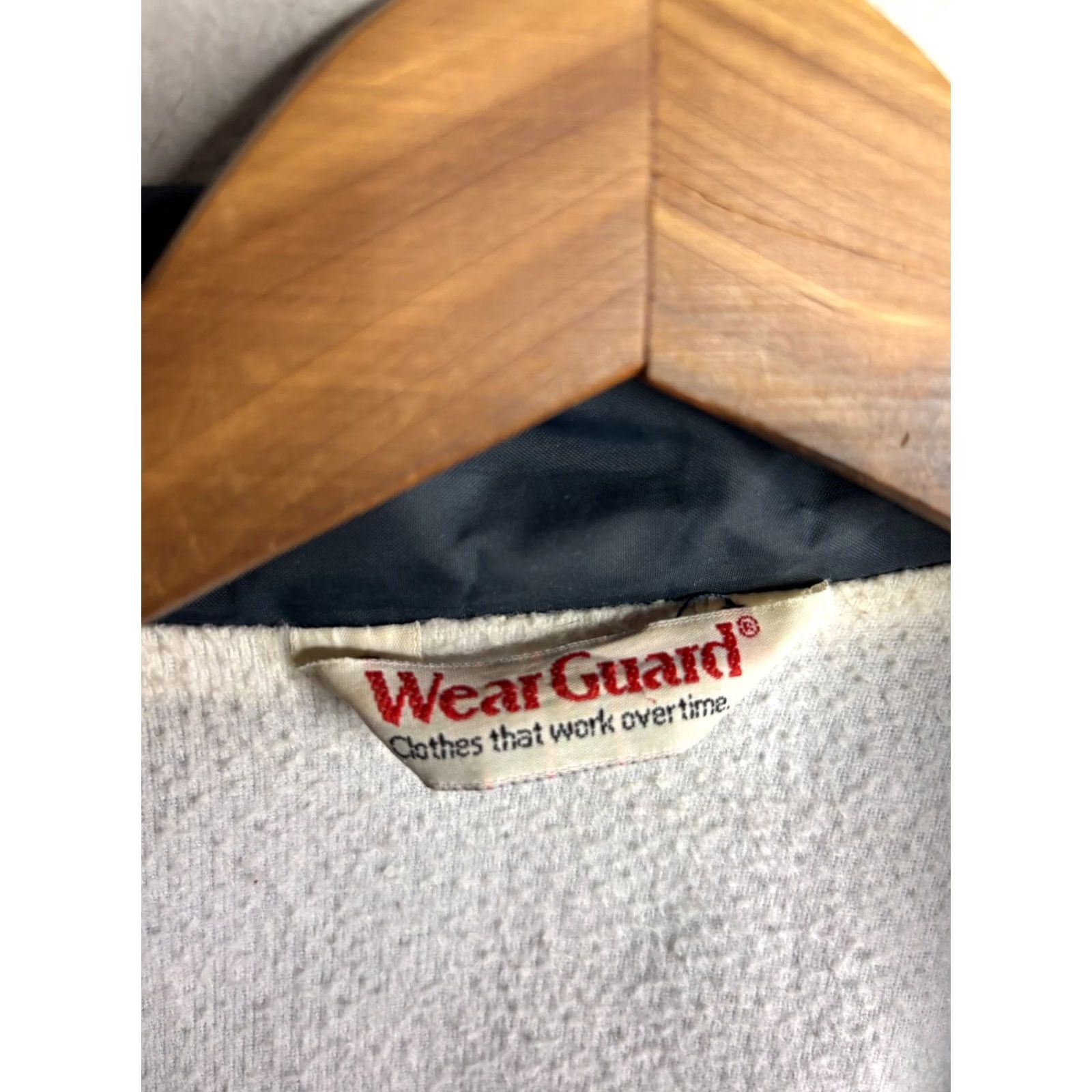 Vintage WearGuard Vintage Jacket 2XL Navy Winter Lined Insulated Windproof Pocketed Short Coat Mens Size US XXL / EU 58 / 5 - 3 Thumbnail