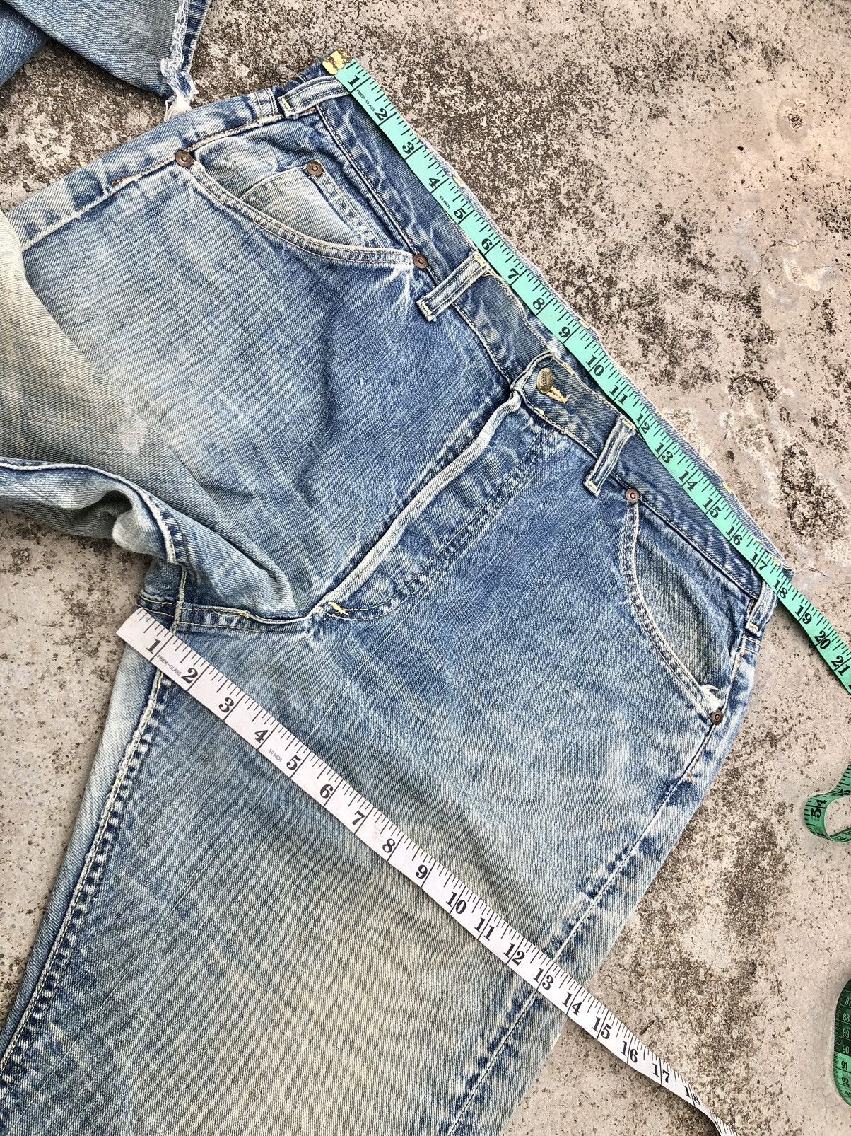 Lee VINTAGE 60s LEE 101B SELVEDGE DENIM Size US 36 / EU 52 - 23 Thumbnail