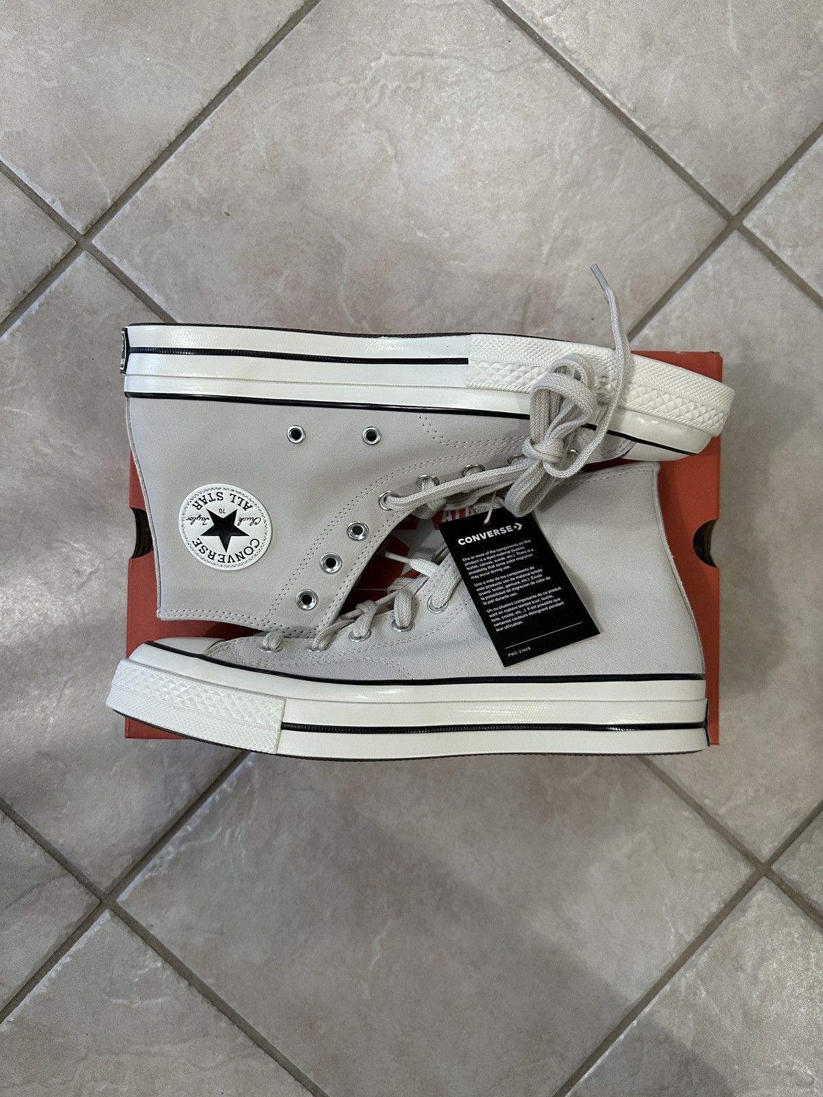 Converse Converse Chuck 70 Hi - Desert Sand/Egret/Black - Sz 9 Size US 9 / EU 42 - 2 Thumbnail