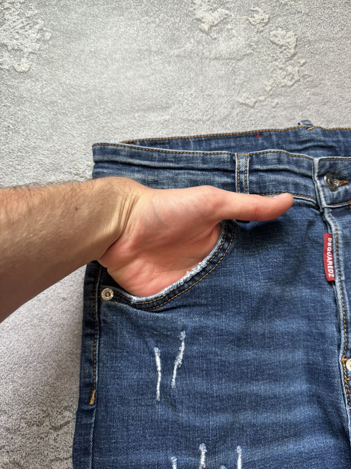 Dsquared2 Dsquared2 48 distressed denim pant trouser Jean chino Size US 32 / EU 48 - 11 Thumbnail