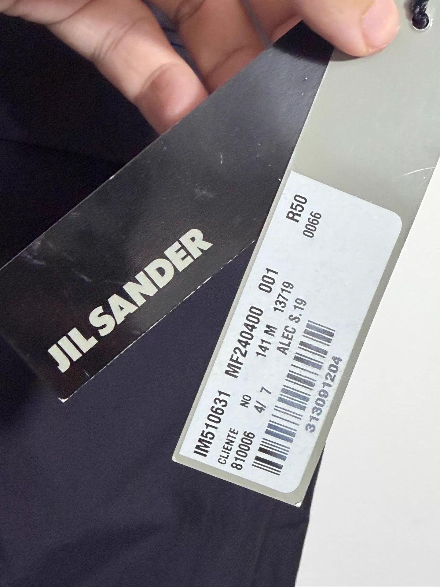Jil Sander JIL SANDER Pleated Slim Black Trousers 46/50 ITALY Size US 34 / EU 50 - 7 Thumbnail