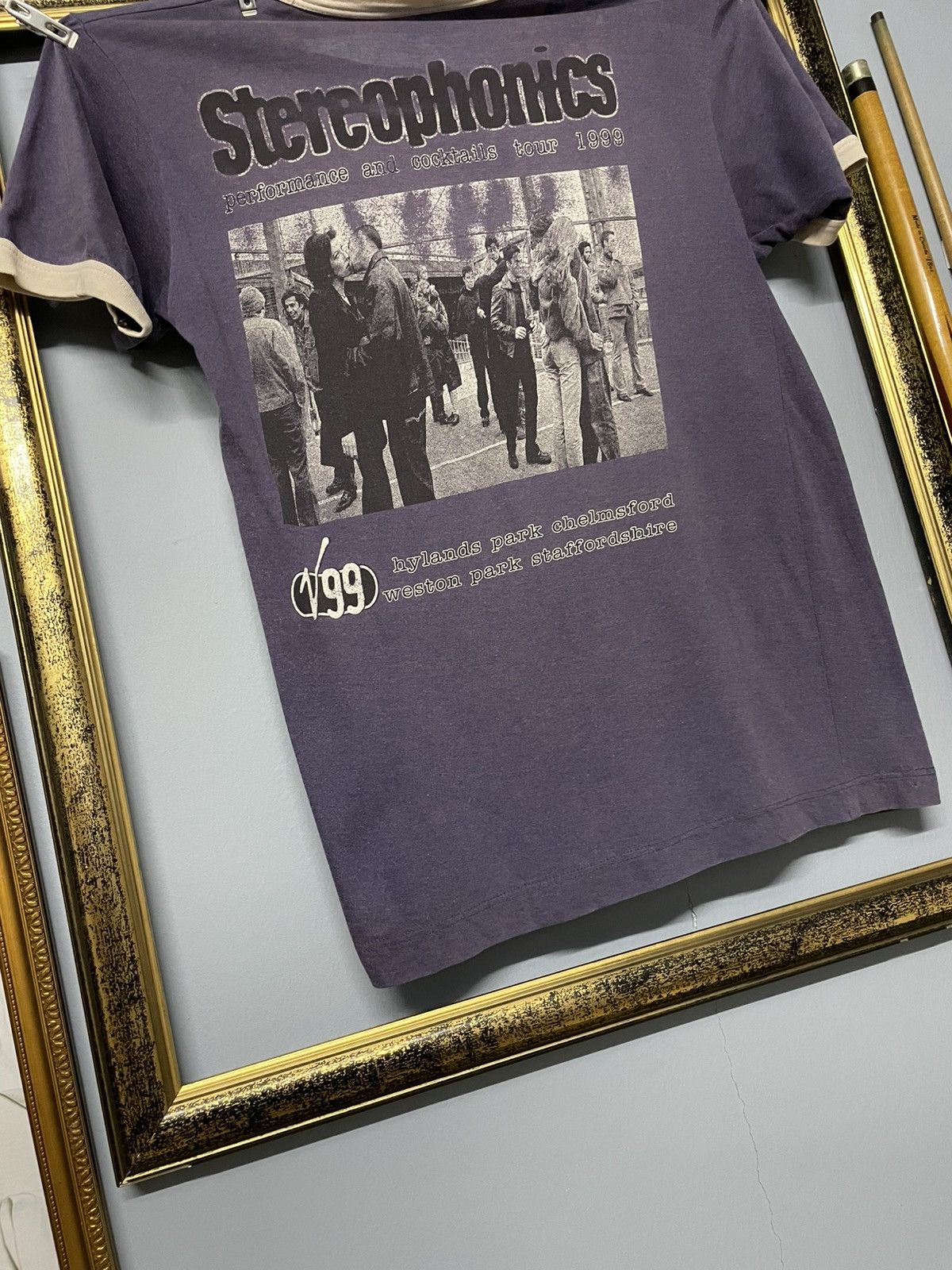 Vintage Vintage 1999 Stereophonics Perfromance&Coctails DistressTee Size US S / EU 44-46 / 1 - 13 Thumbnail