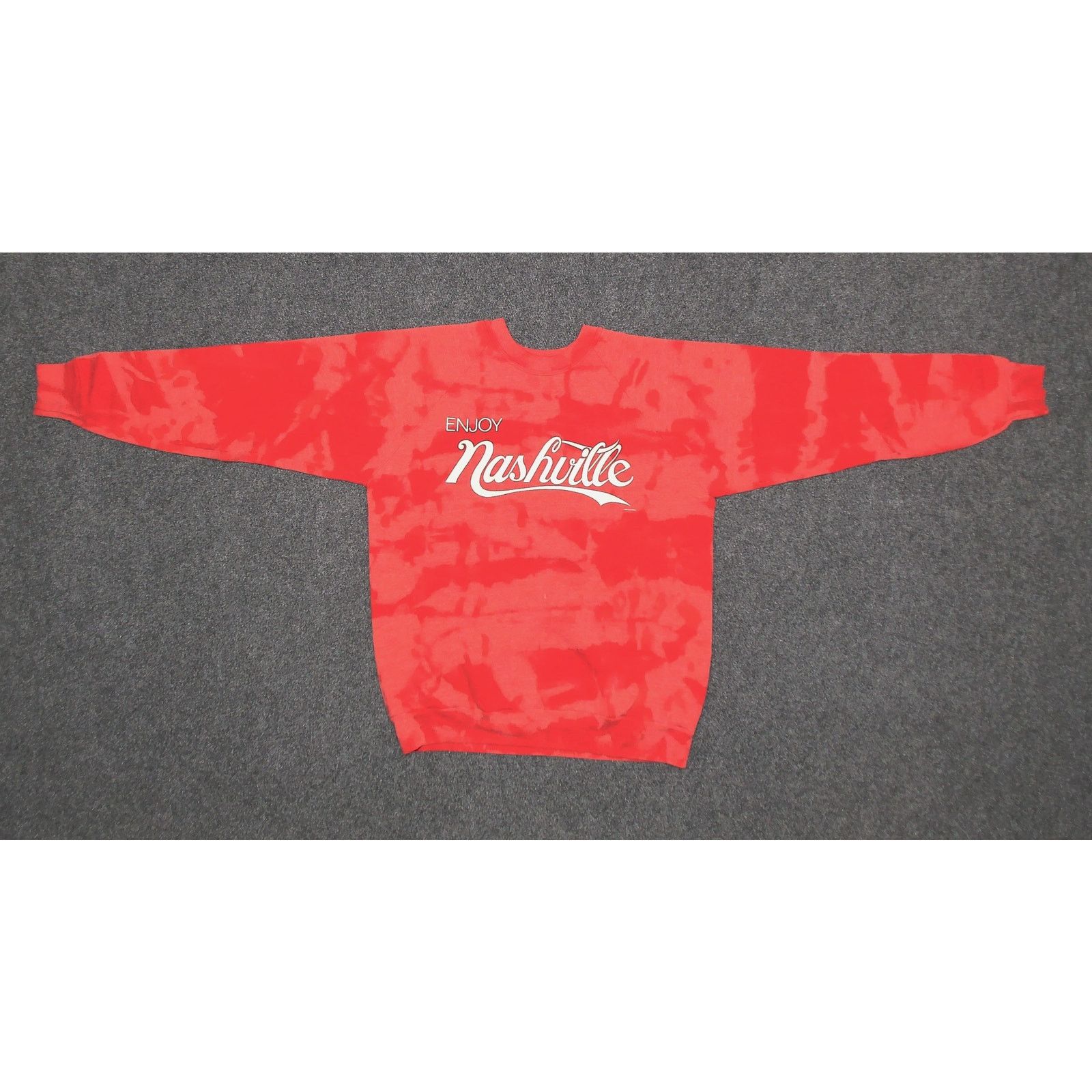 Fruit Of The Loom Fruit Of The Loom VTG 1987 Enjoy Nashville Coke Sweatshirt Size L / US 10 / IT 46 - 5 Thumbnail